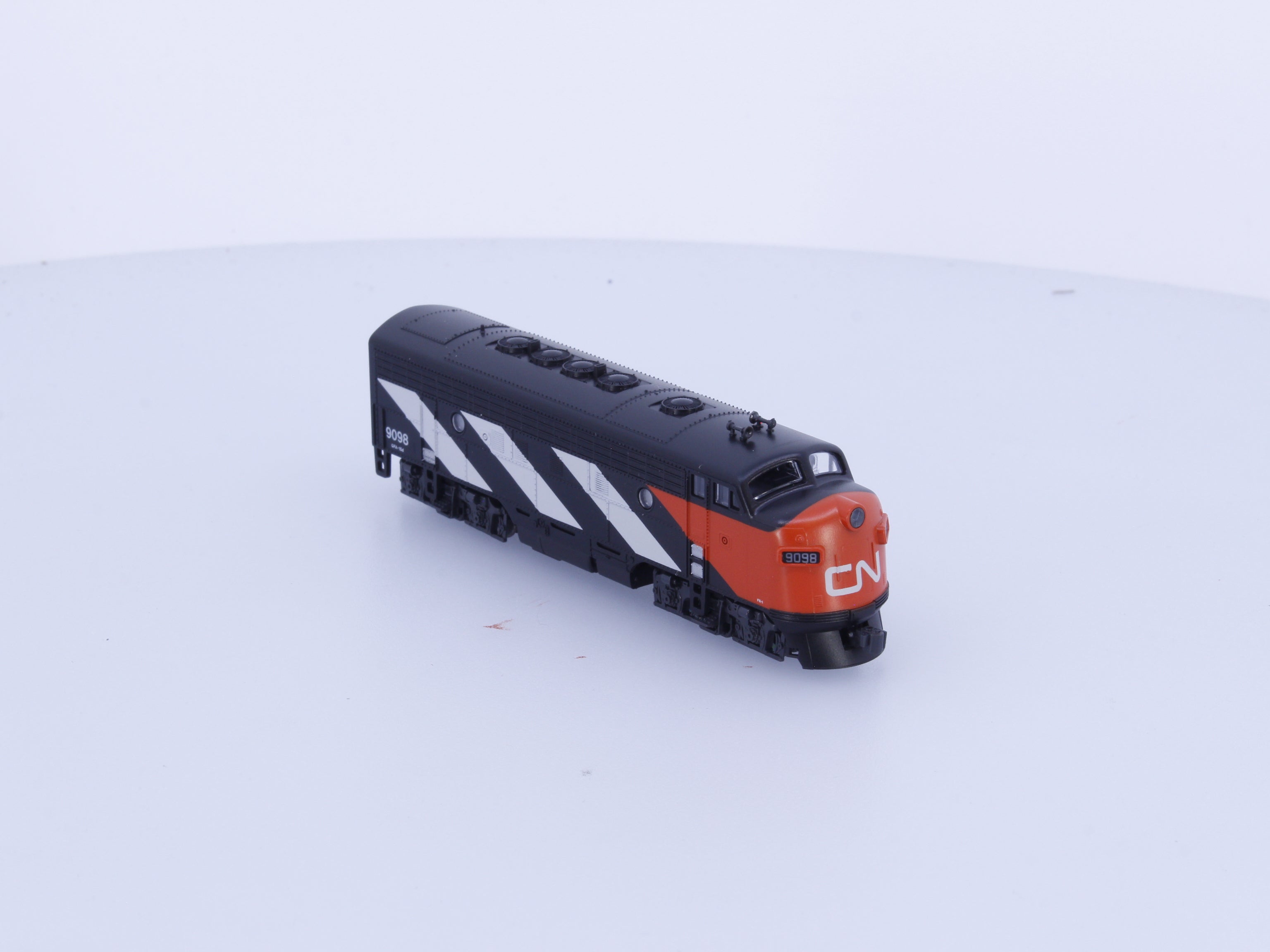 Kato 176-2135-LS N EMD F7A Diesel Locomotive ESU Sound Canadian National (CN) 9098 DCC & Sound (#1)