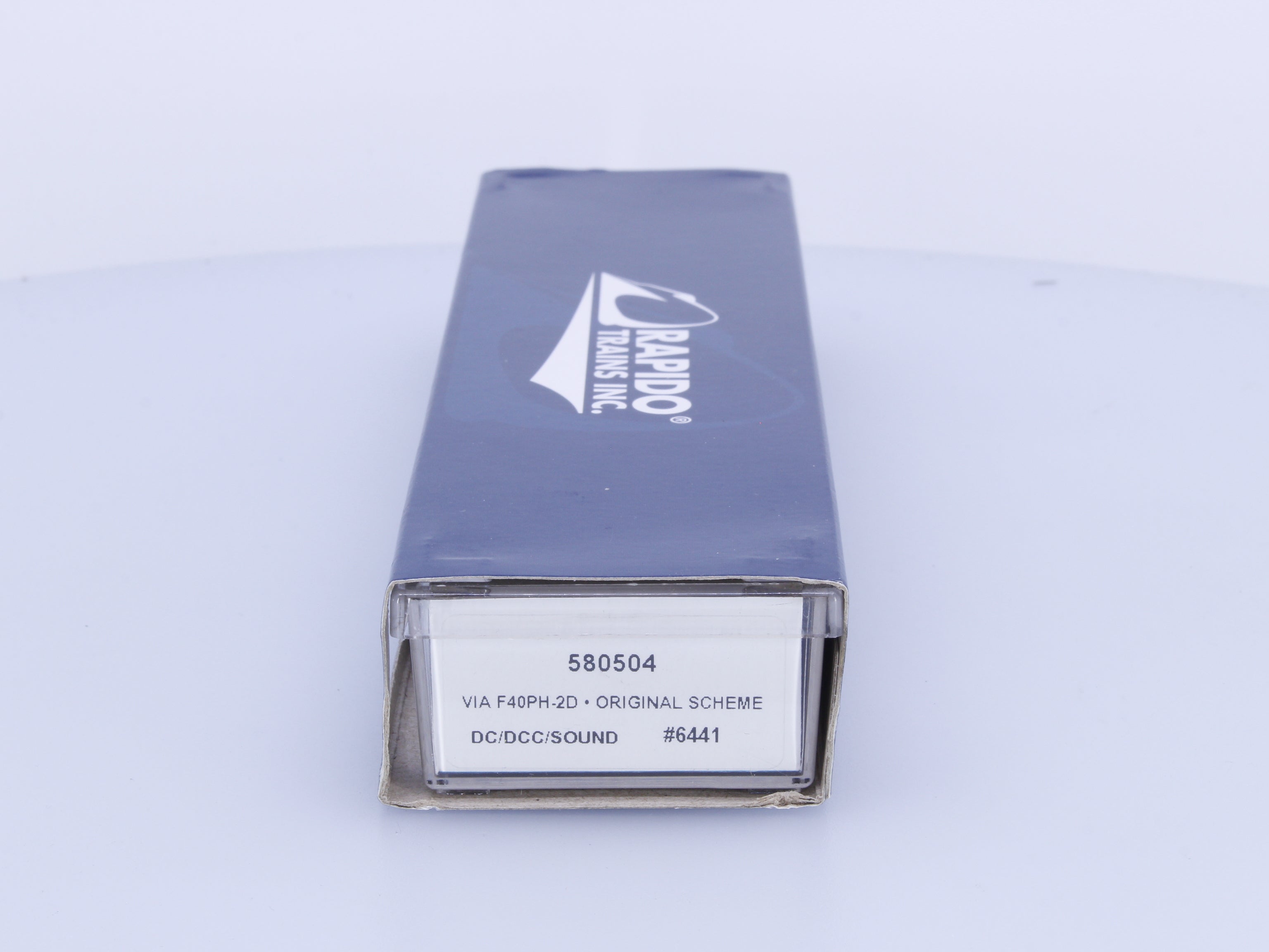 Rapido 580504 N F40PH-2D Diesel Locomotive Original Scheme Via Rail (VIA) 6441 DCC & Sound