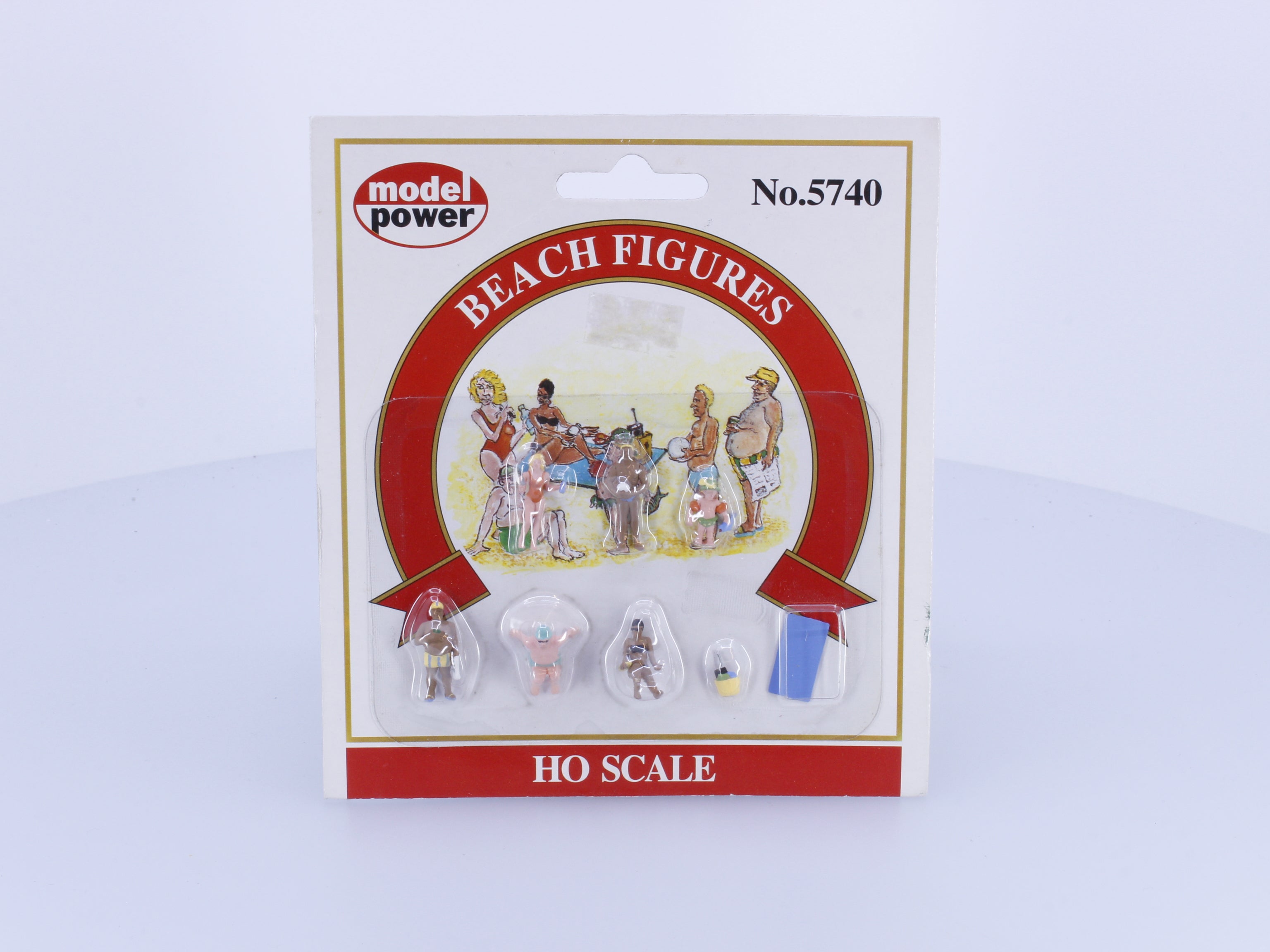 Model Power HO 5740 Recreation pkg(6) - Beachgoers