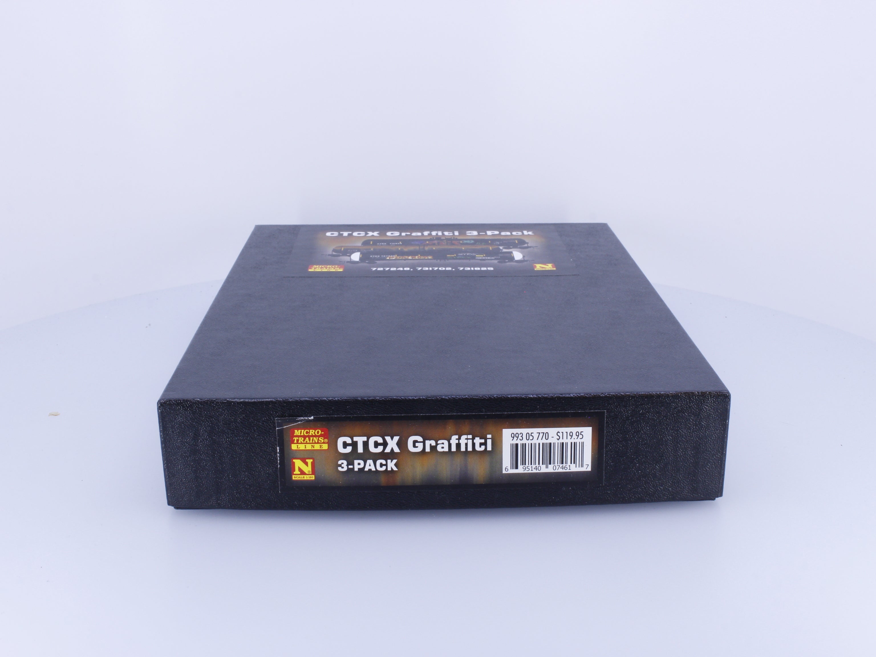 Micro Trains 99305770 N 3 Pack of CTCX Graffiti Tank Cars 727248-731825