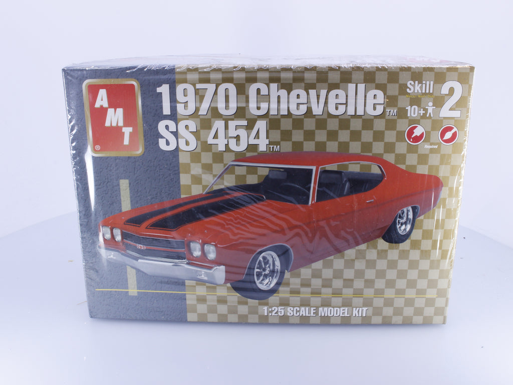 AMT 31640 G 1970 Chevrolet Chevelle SS 454 Plastic Model Kit 1/25 (#2)