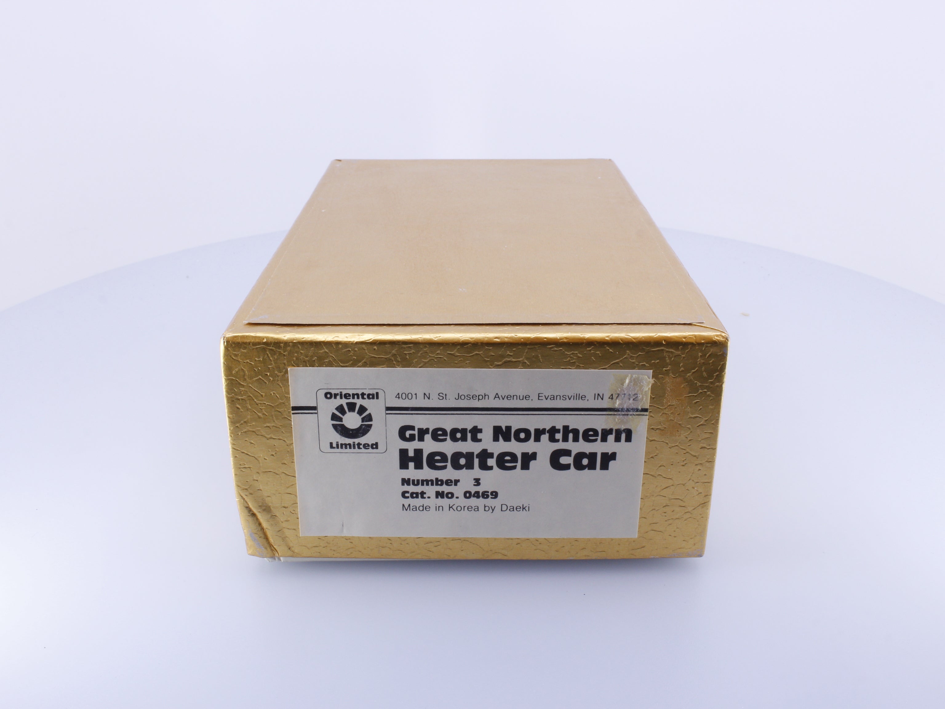 Oriental Limited 0469 HO Brass Heater Car #3 Great Northern (GN)