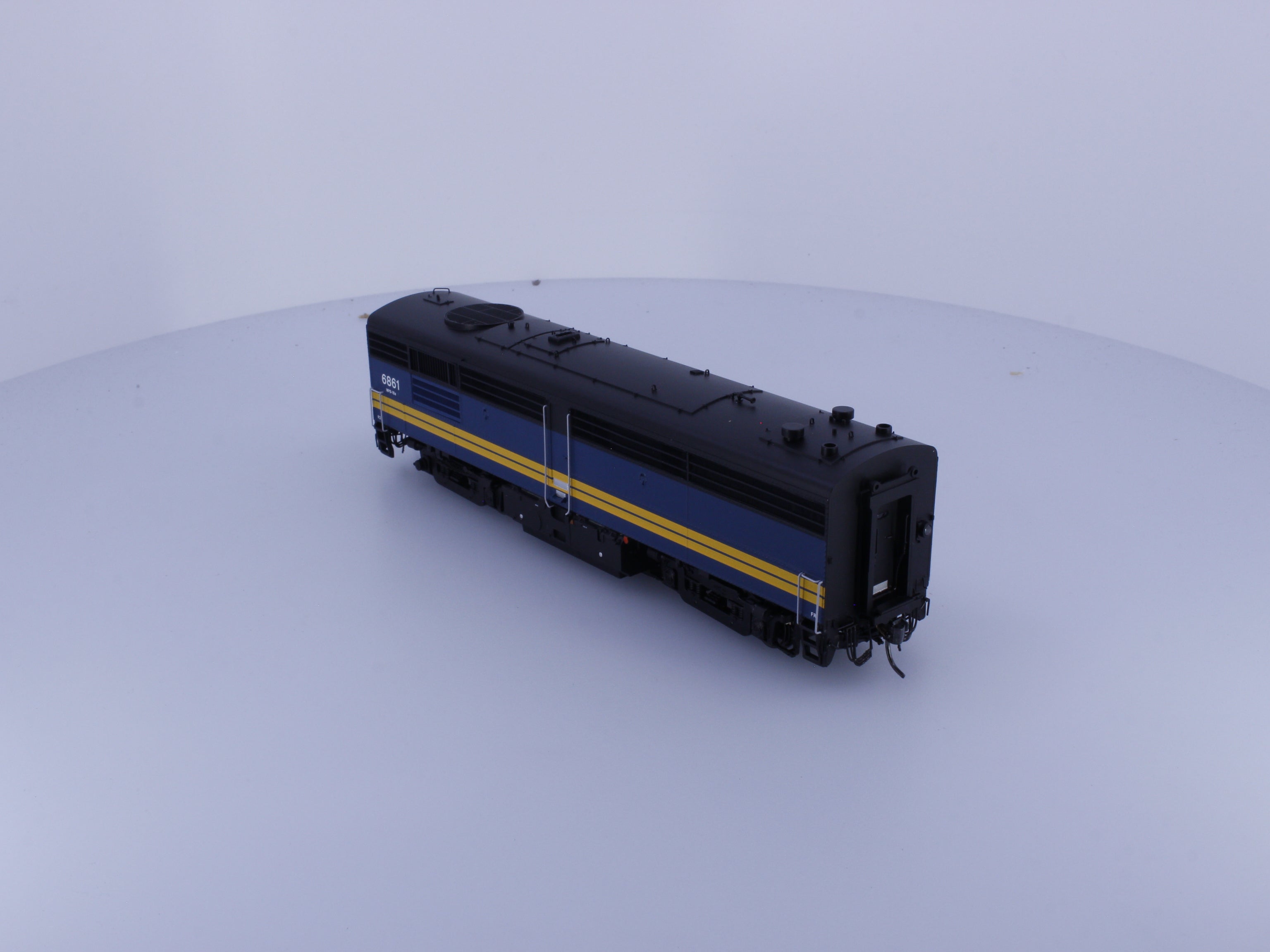 Rapido 30511 HO FPB-4 Diesel B Unit #1 Via Rail (VIA) 6861 DCC & Sound