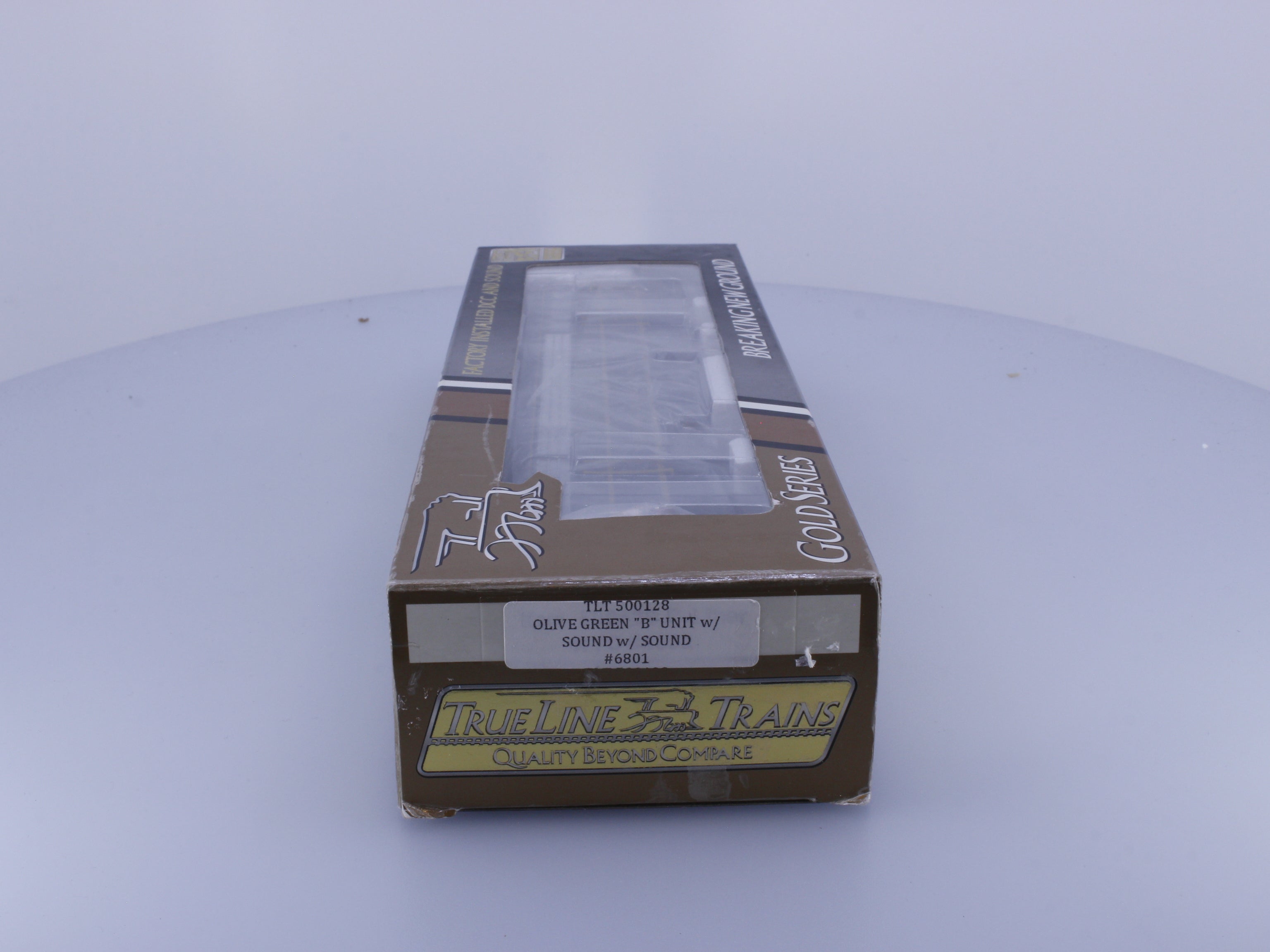 Trueline Trains 500128 HO C-Liner 5-Axle Powered B Unit Locomotive Green Scheme Canadian National (CN) 6801 DCC & Sound