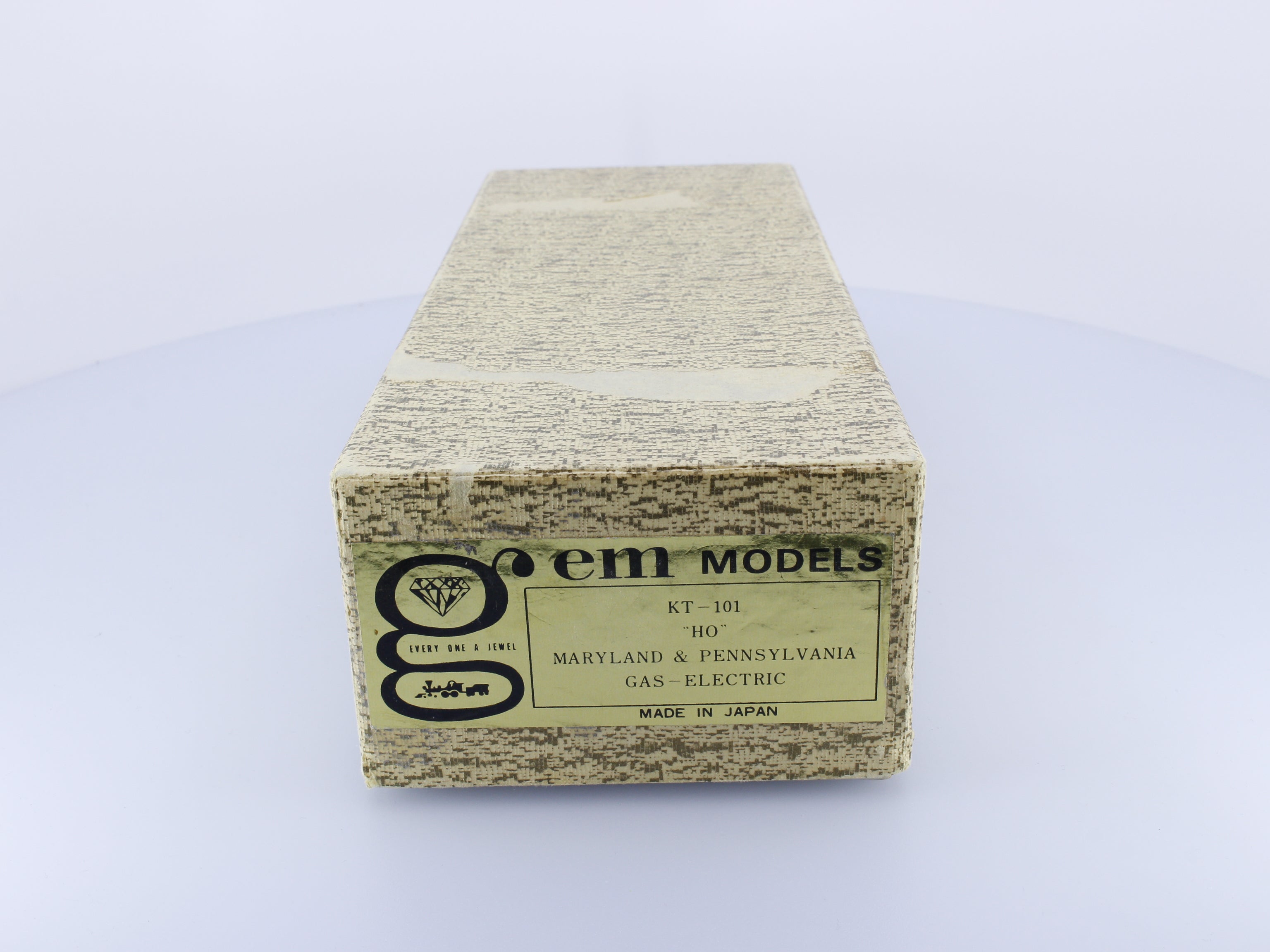 Gem Models / Japan KT-101 HO Brass Maryland & Pennsylvania Gas Electric (SS-090)