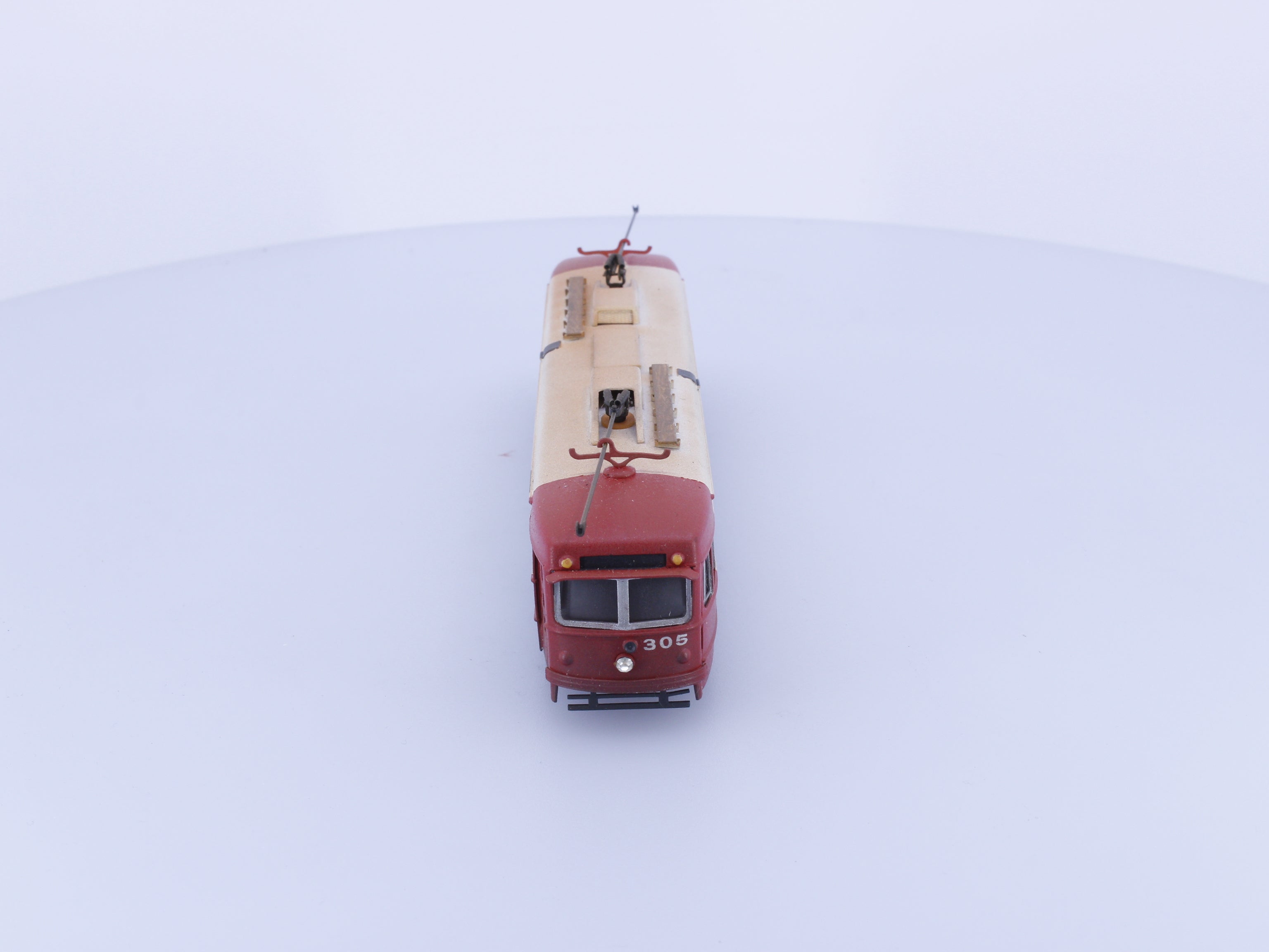 Suydam Brass HO Brass Pacific Electric Double Ended Transit Car 305 Analog DC