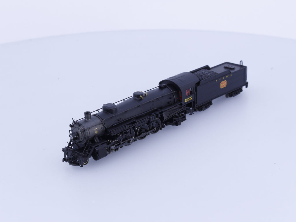 Bachmann 81662 N Spectrum USRA 4-8-2 Light Mountain Steam Locomotive Nashville, Chattanooga & St. Louis NC&STL 555 Analog DC