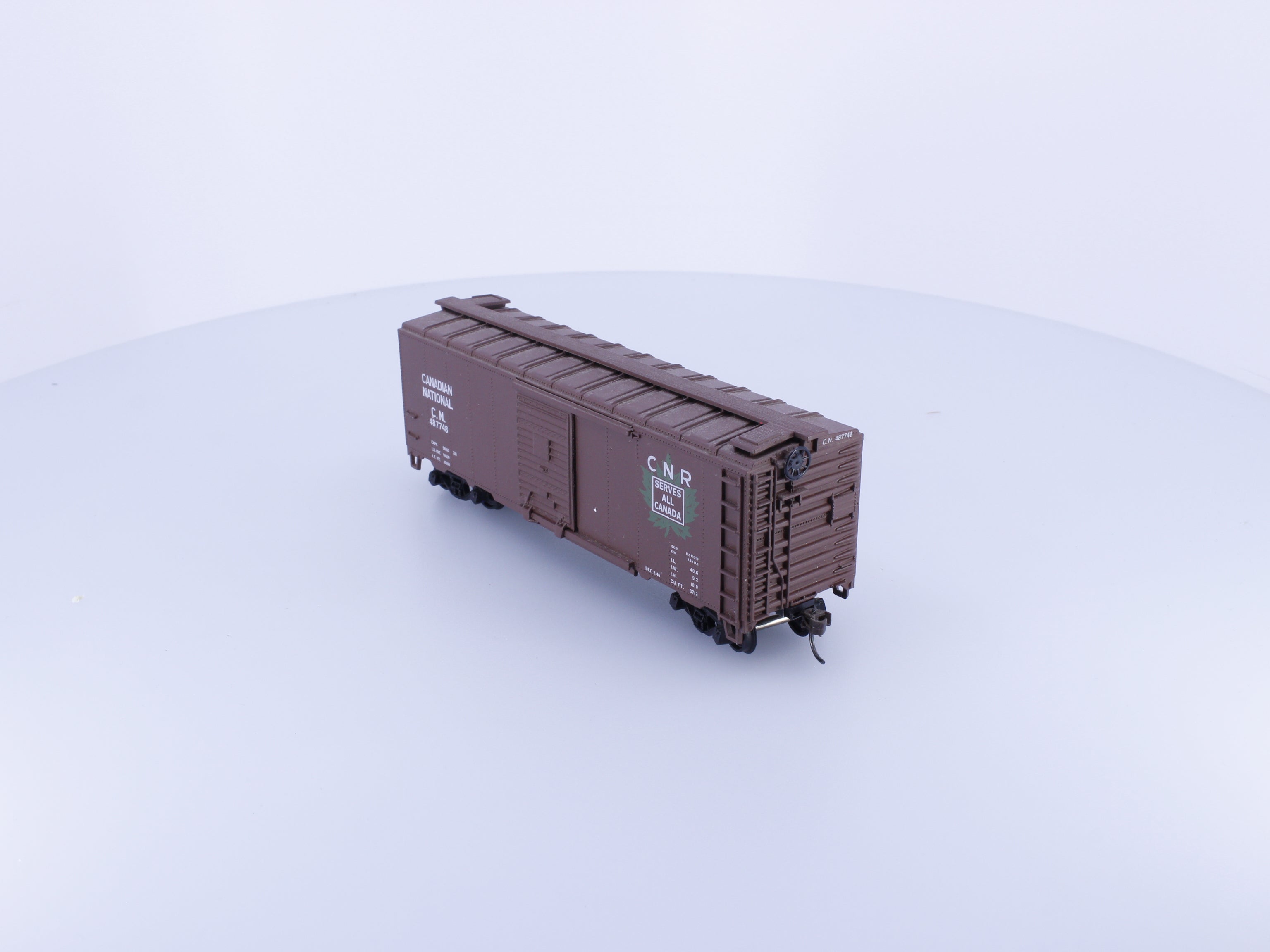 Athearn 487748 HO 40' Box Car Canadian National (CN) 487748