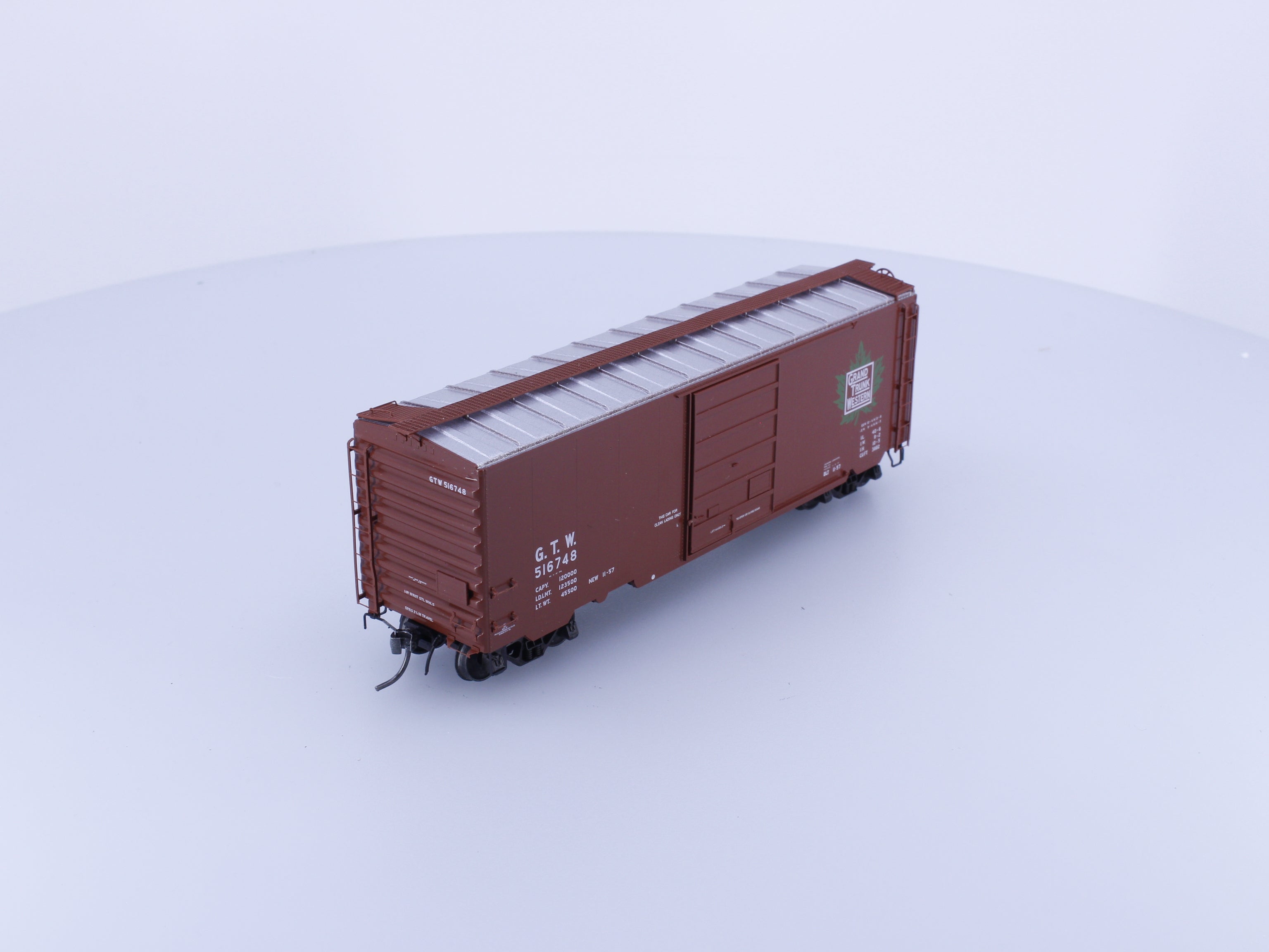 Kadee 5315 HO 40' PS-1 Boxcar 8' Door Grand Trunk Western (GTW) 516748