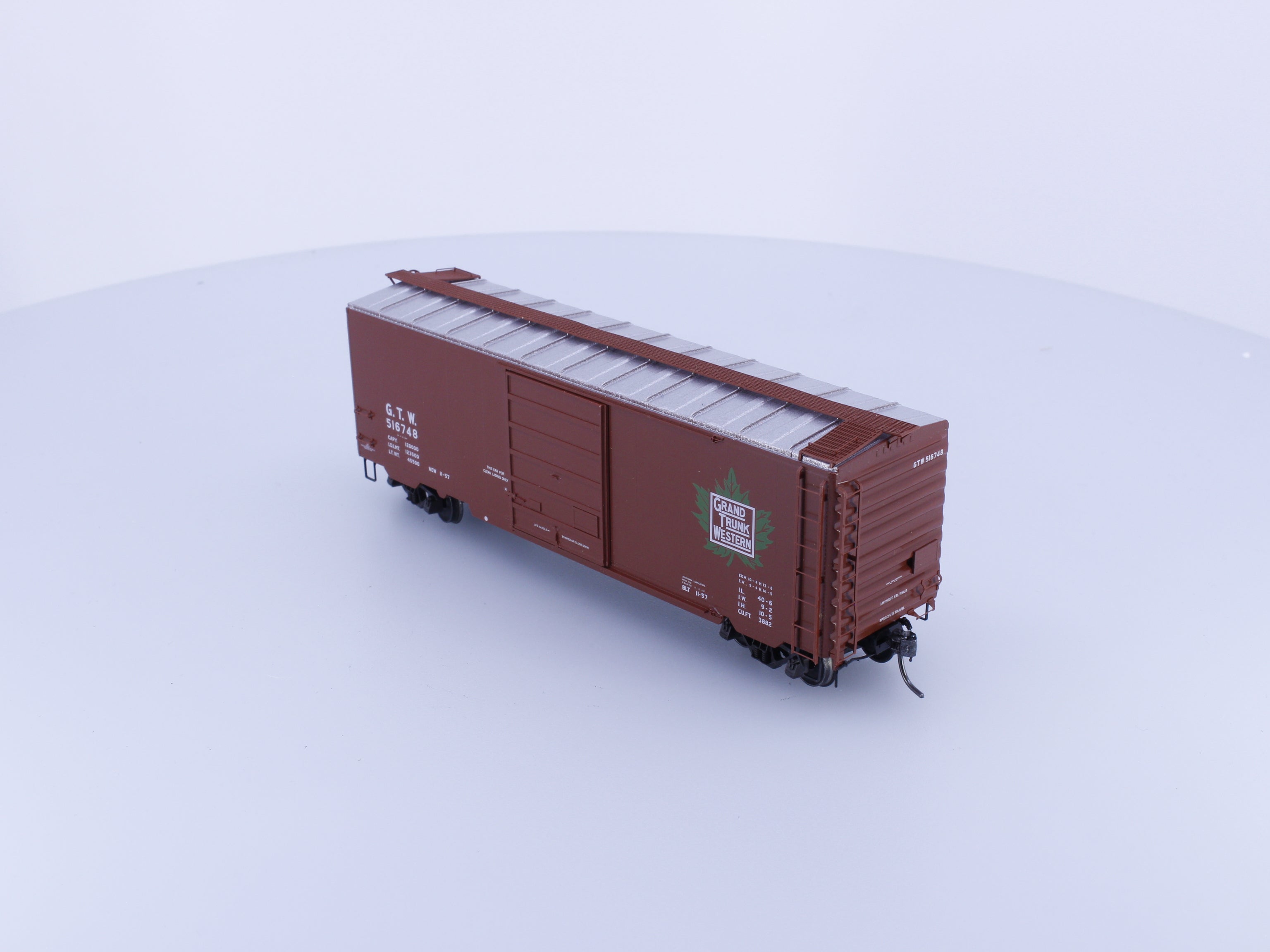 Kadee 5315 HO 40' PS-1 Boxcar 8' Door Grand Trunk Western (GTW) 516748