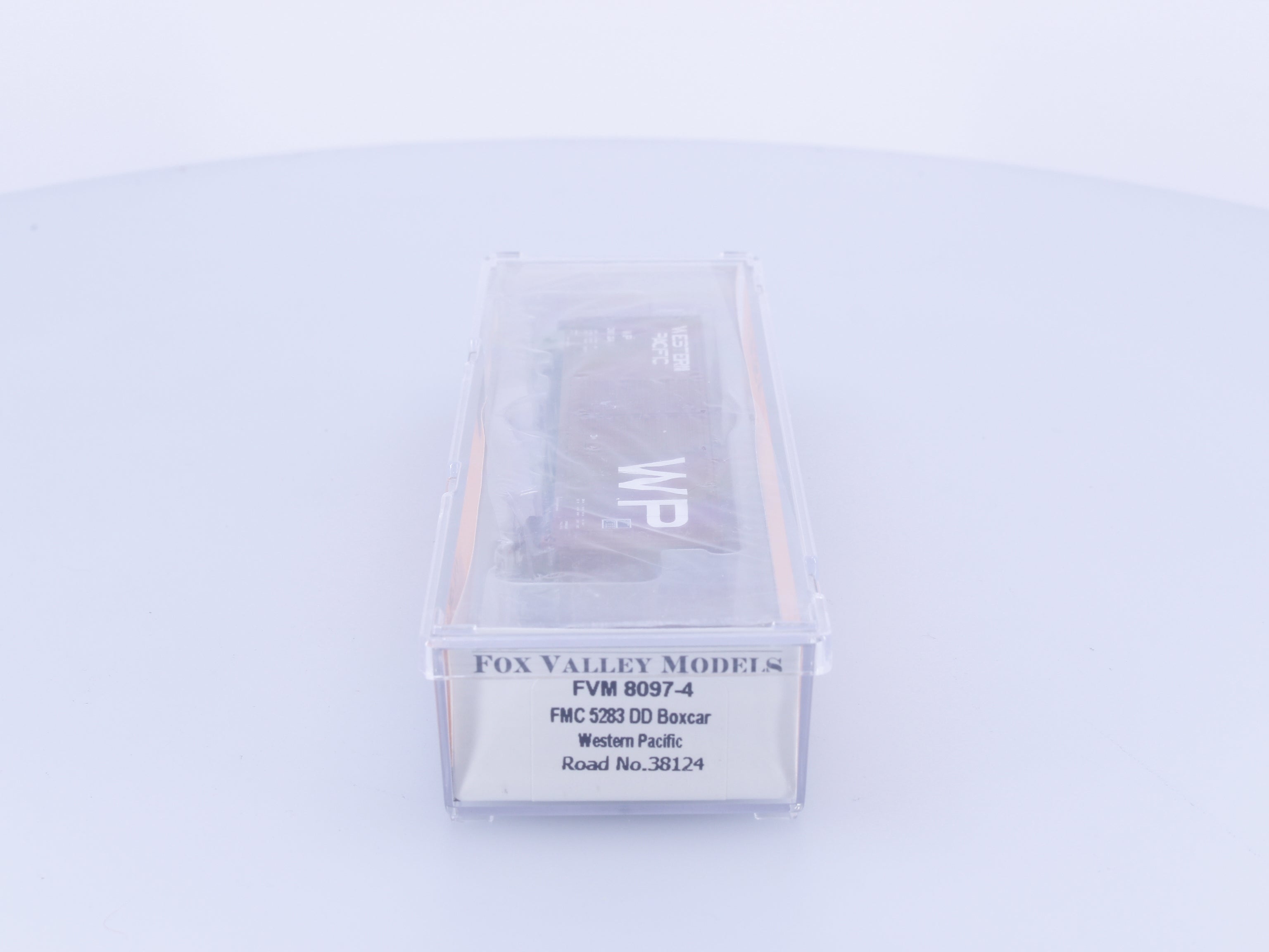 Fox Valley Models FVM8097-4 N FMC 5283 DD Boxcar Western Pacific (WP) 38124