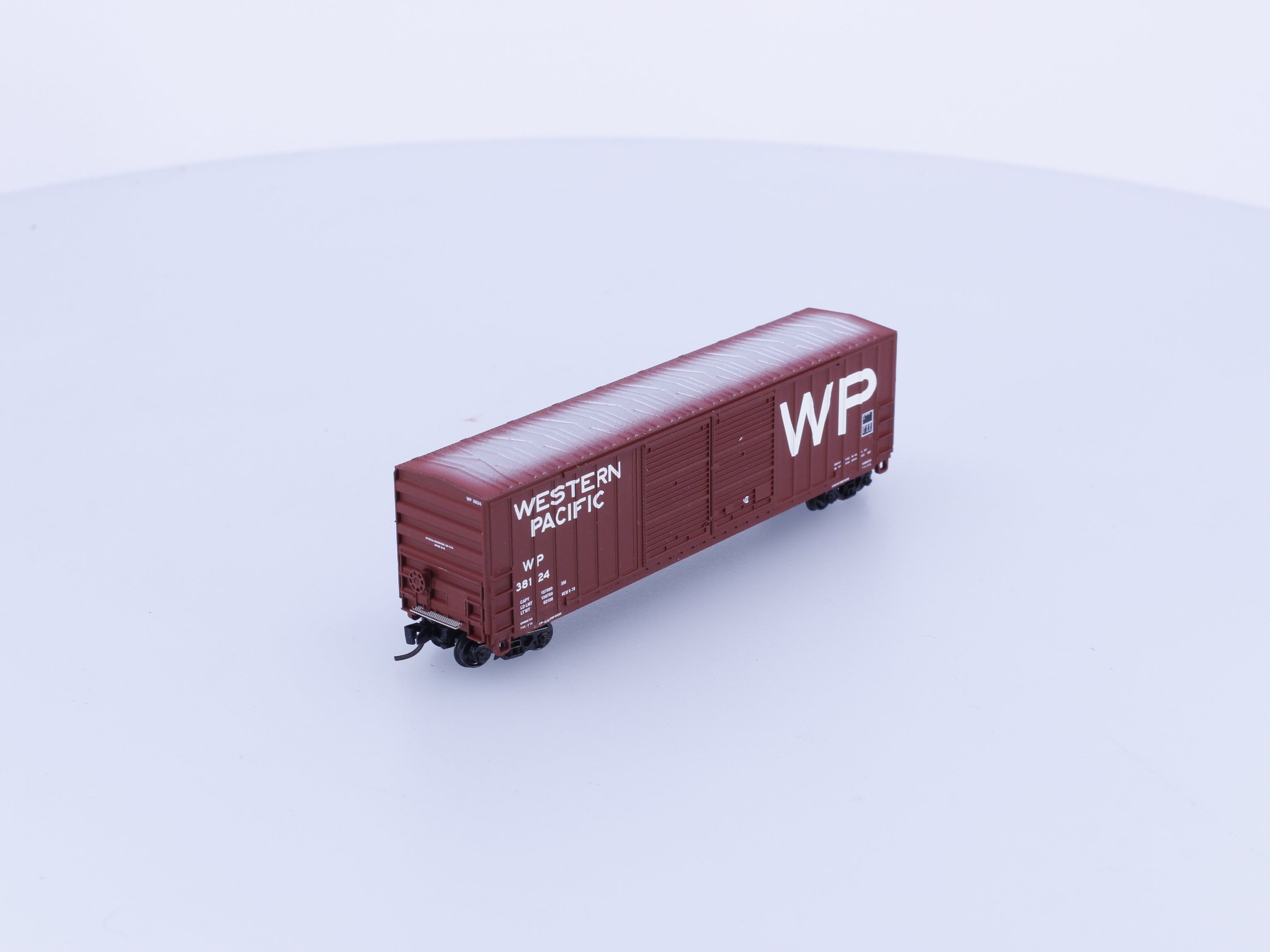 Fox Valley Models FVM8097-4 N FMC 5283 DD Boxcar Western Pacific (WP) 38124