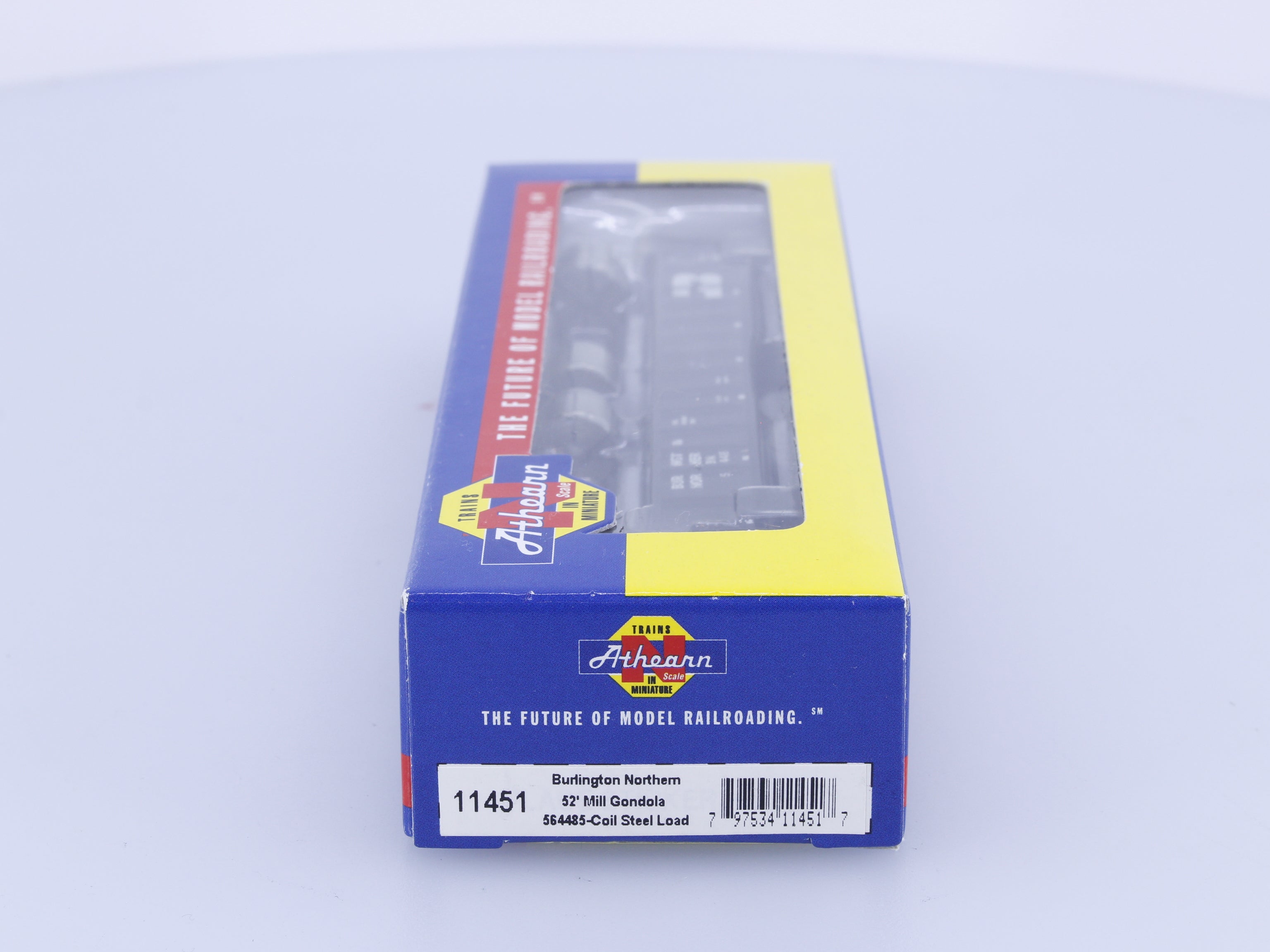 Athearn 11451 N 52' Mill Gondola w/ Steel Coil Load Burlington Northern (BN) 564485