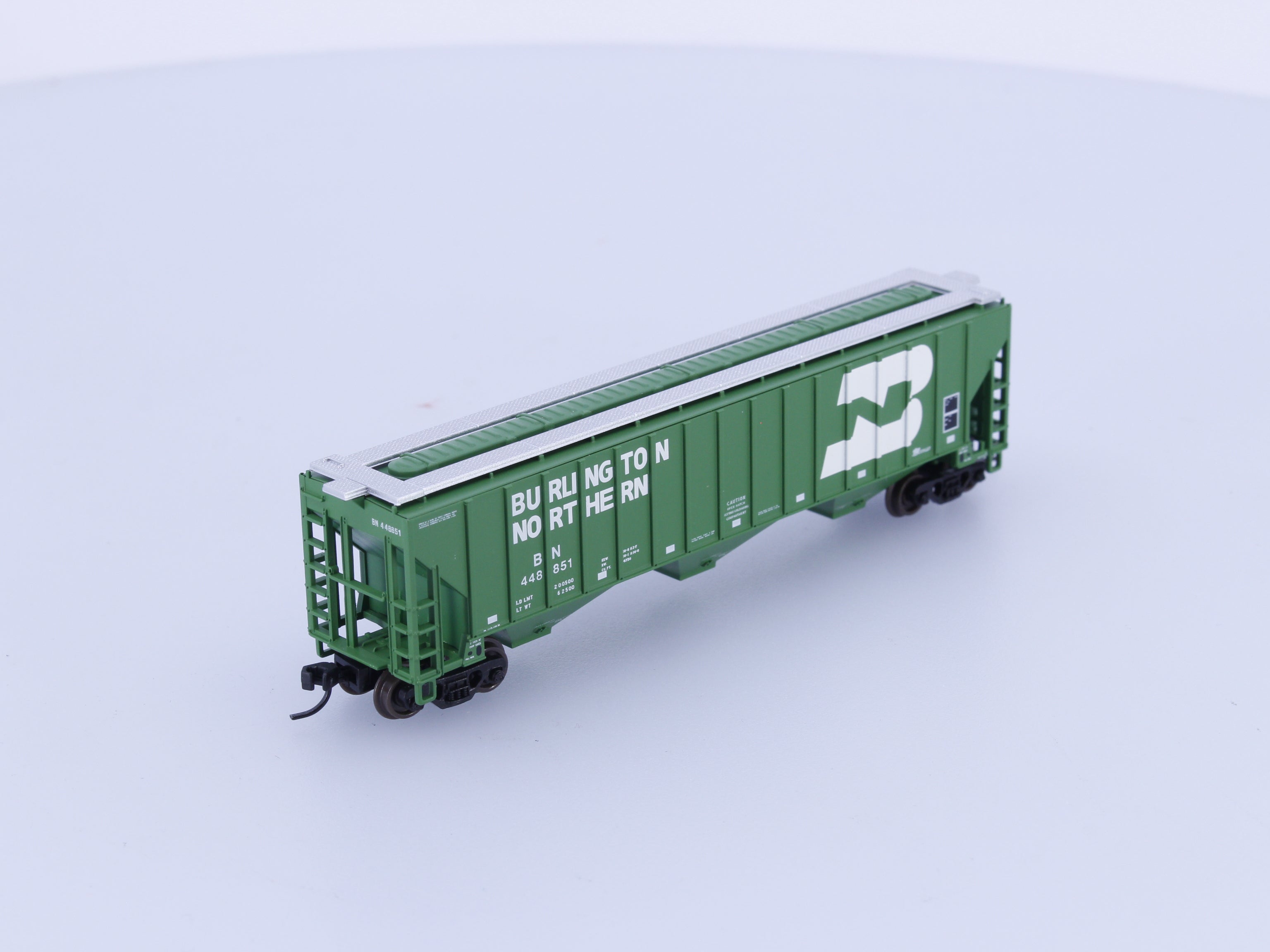 Atlas 50000029 N Thrall 4750 Covered Hopper Car Burlington Northern (BN) 448851