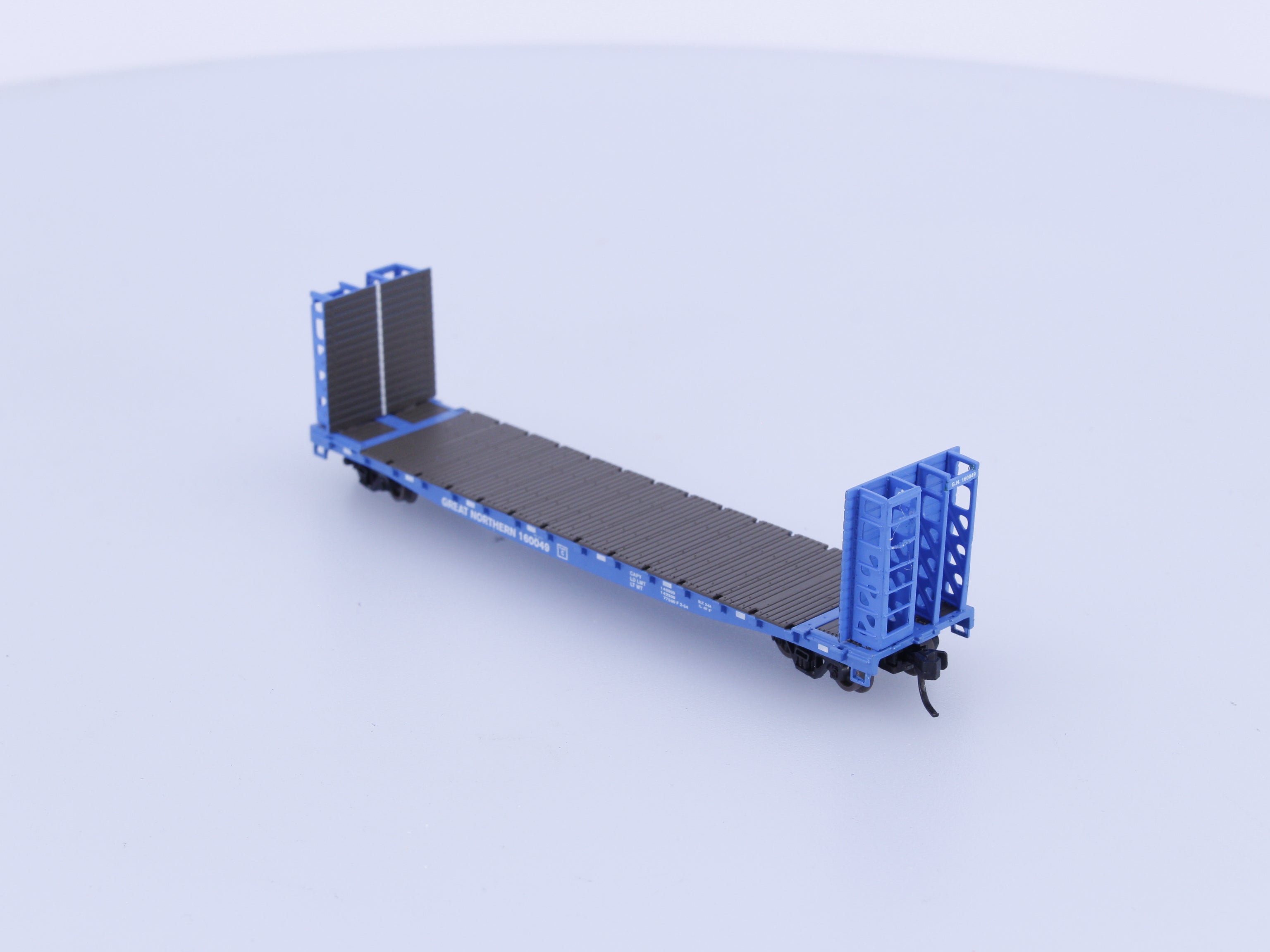 Athearn 10876 N 53' Bulkhead Flat Great Northern (GN) 160049