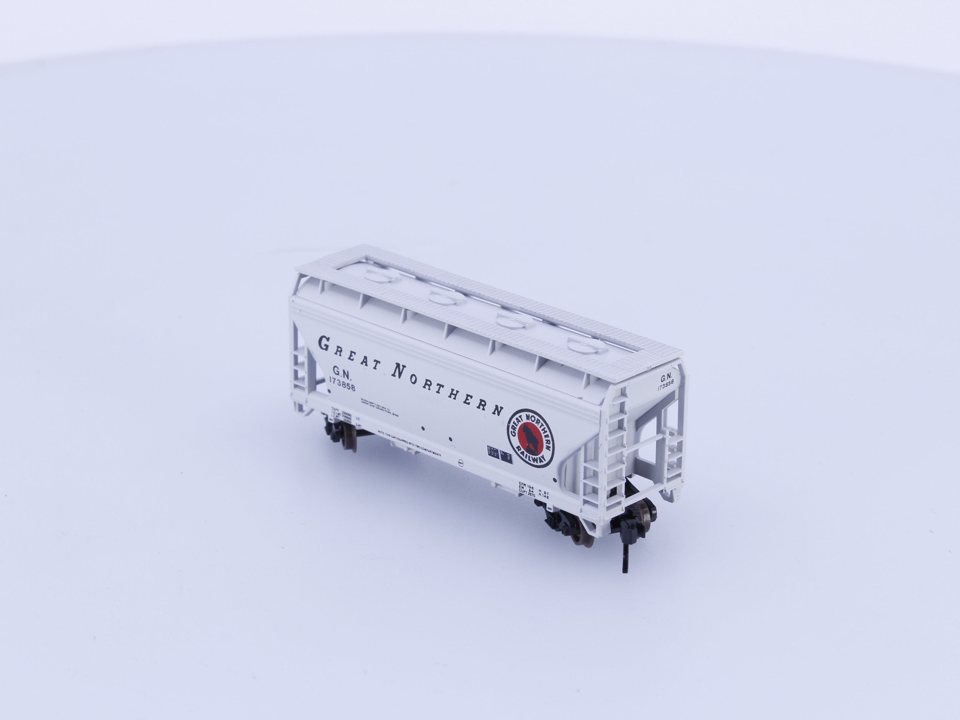 Atlas 3904 N ACF 2 Bay Centerflow Great Northern (GN) 173858 (#1)