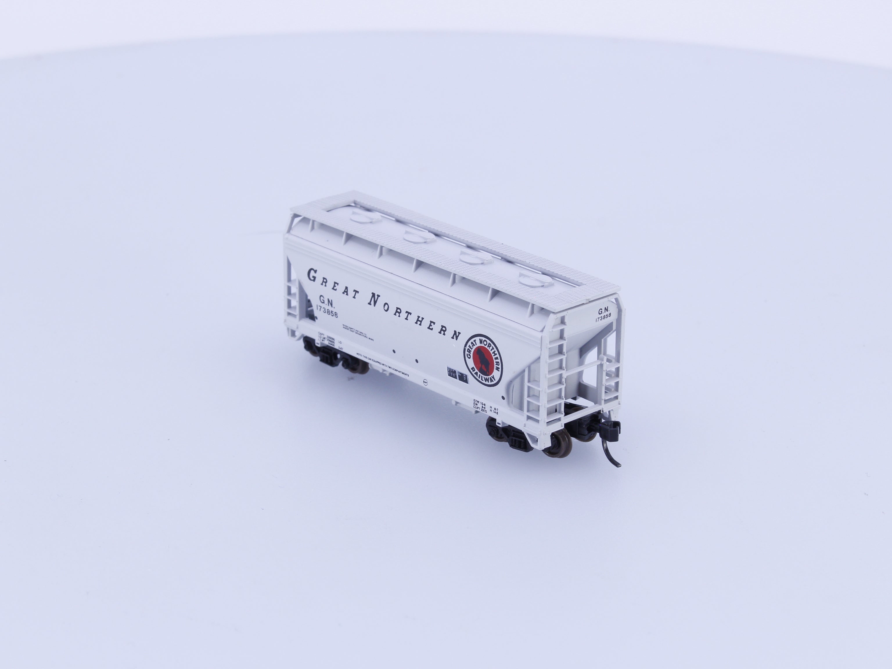 Atlas 3904 N ACF 2 Bay Centerflow Great Northern (GN) 173858 (#2)