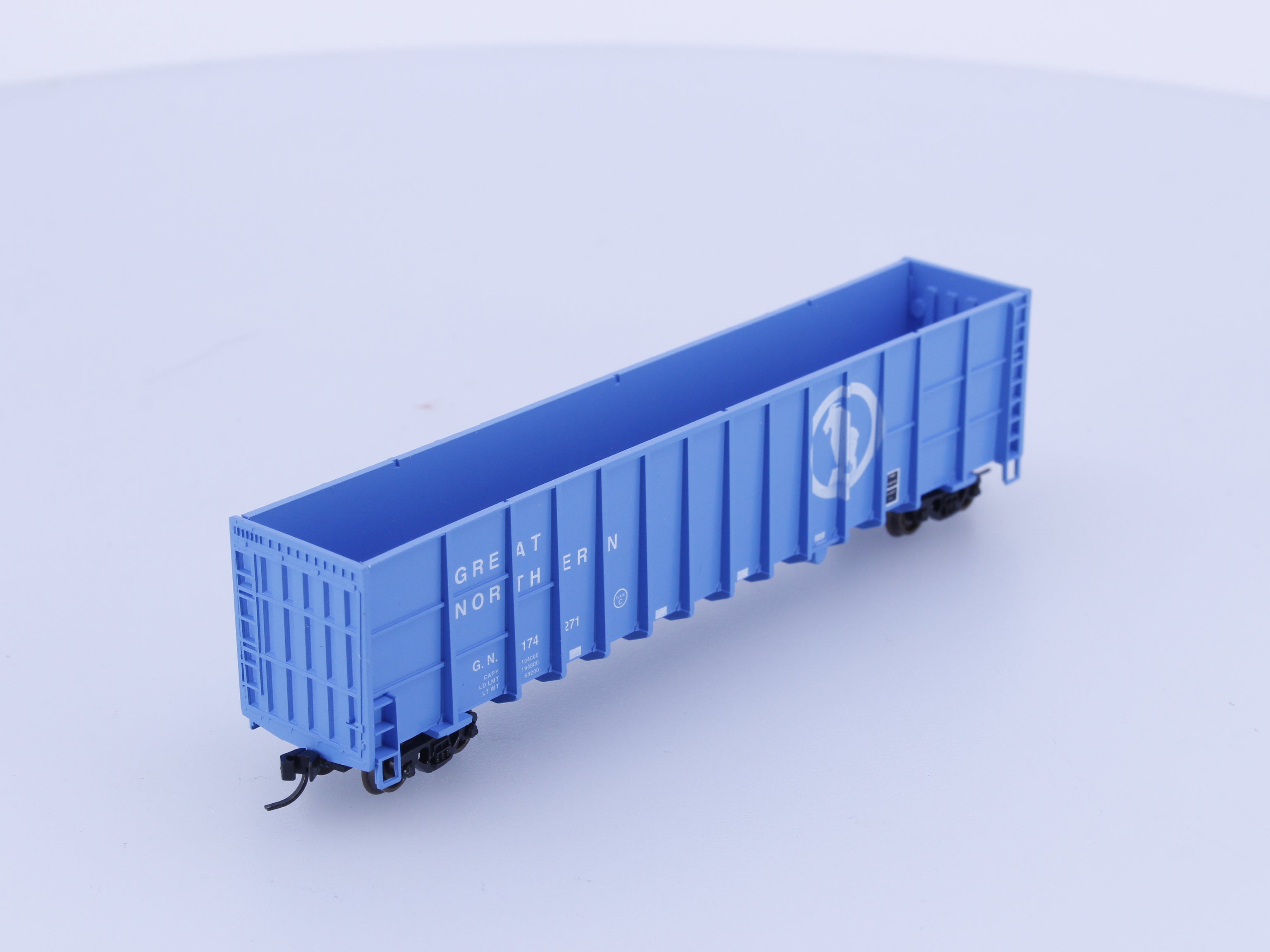 Deluxe Innovations 10050 N Gunderson Hi-Side 100T Wood Chip Car Great Northern (GN) 174271