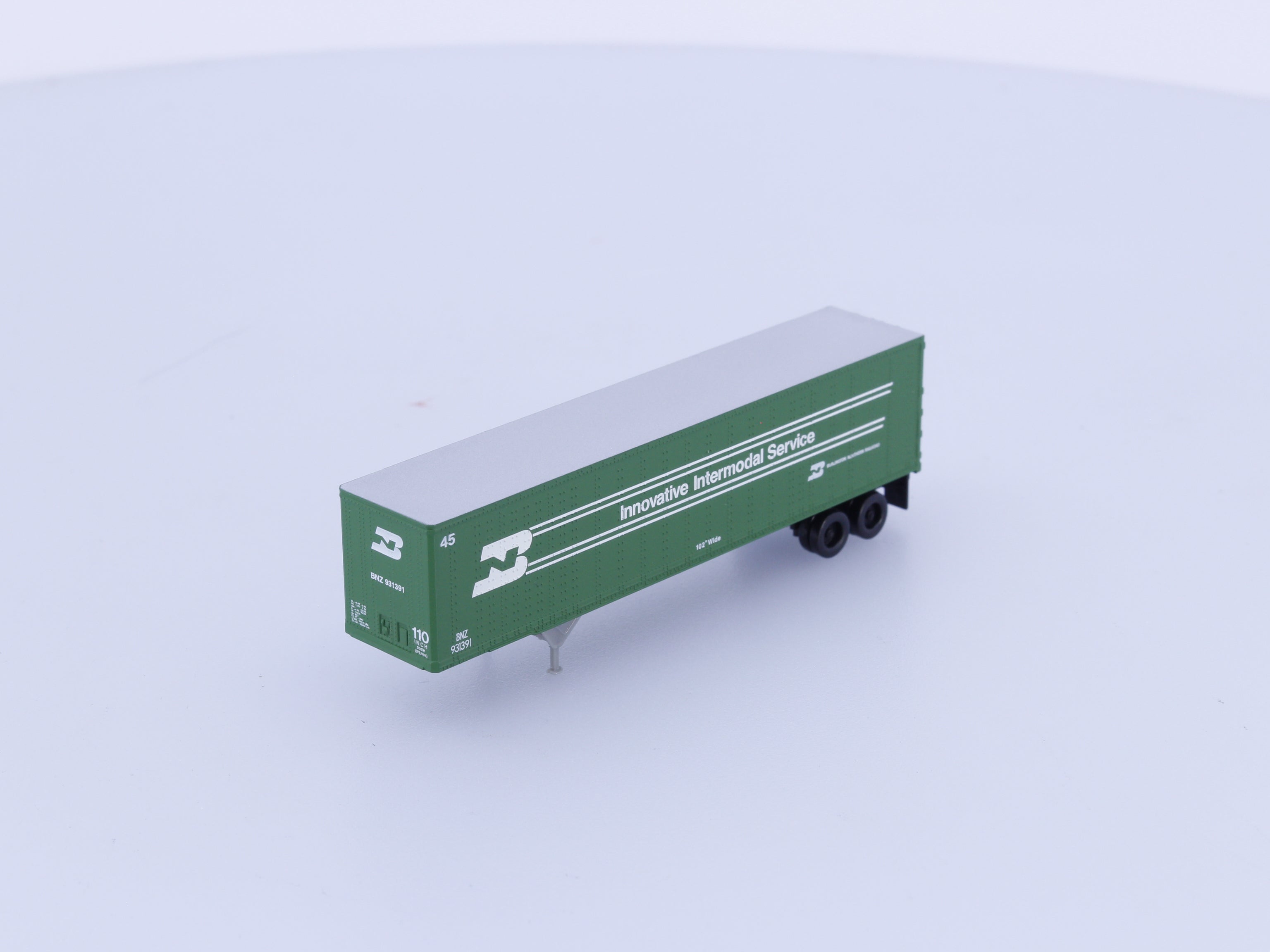 Atlas 29702 N Pines Semi Trailer Burlington Northern (BN) 931391 (#1)