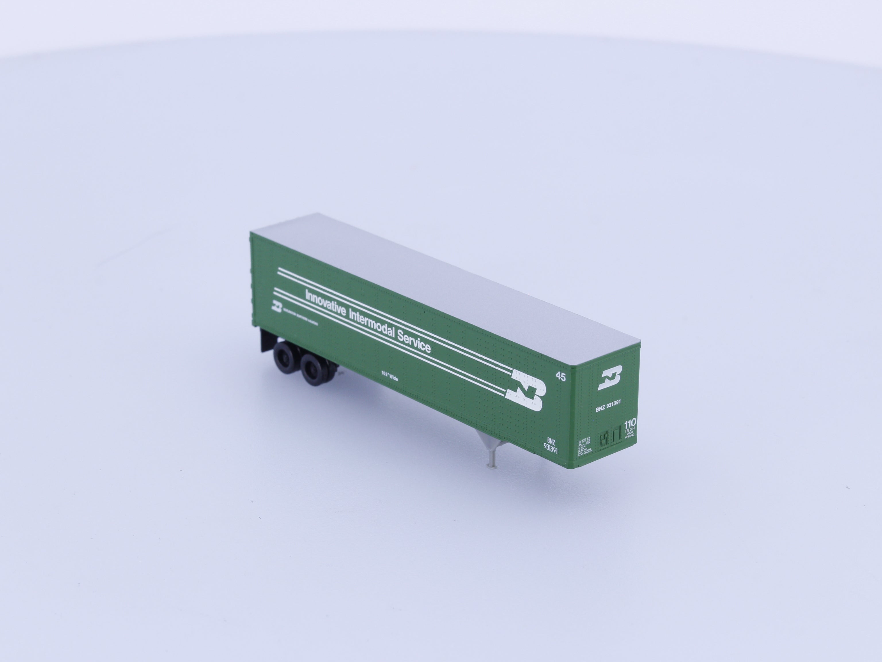 Atlas 29702 N Pines Semi Trailer Burlington Northern (BN) 931391 (#1)