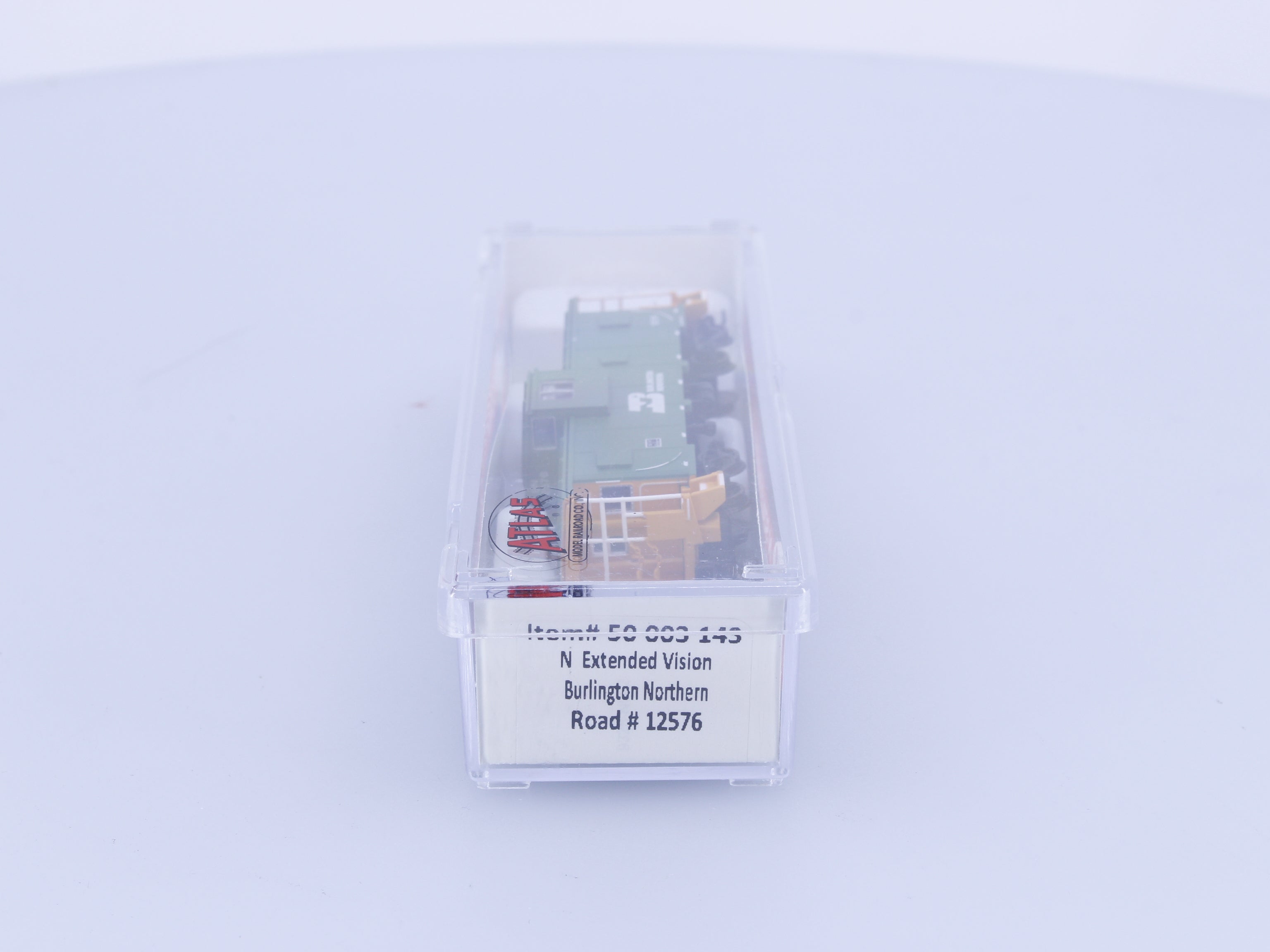 Atlas 50003143 N Extended Vision Caboose Burlington Northern (BN) 12576