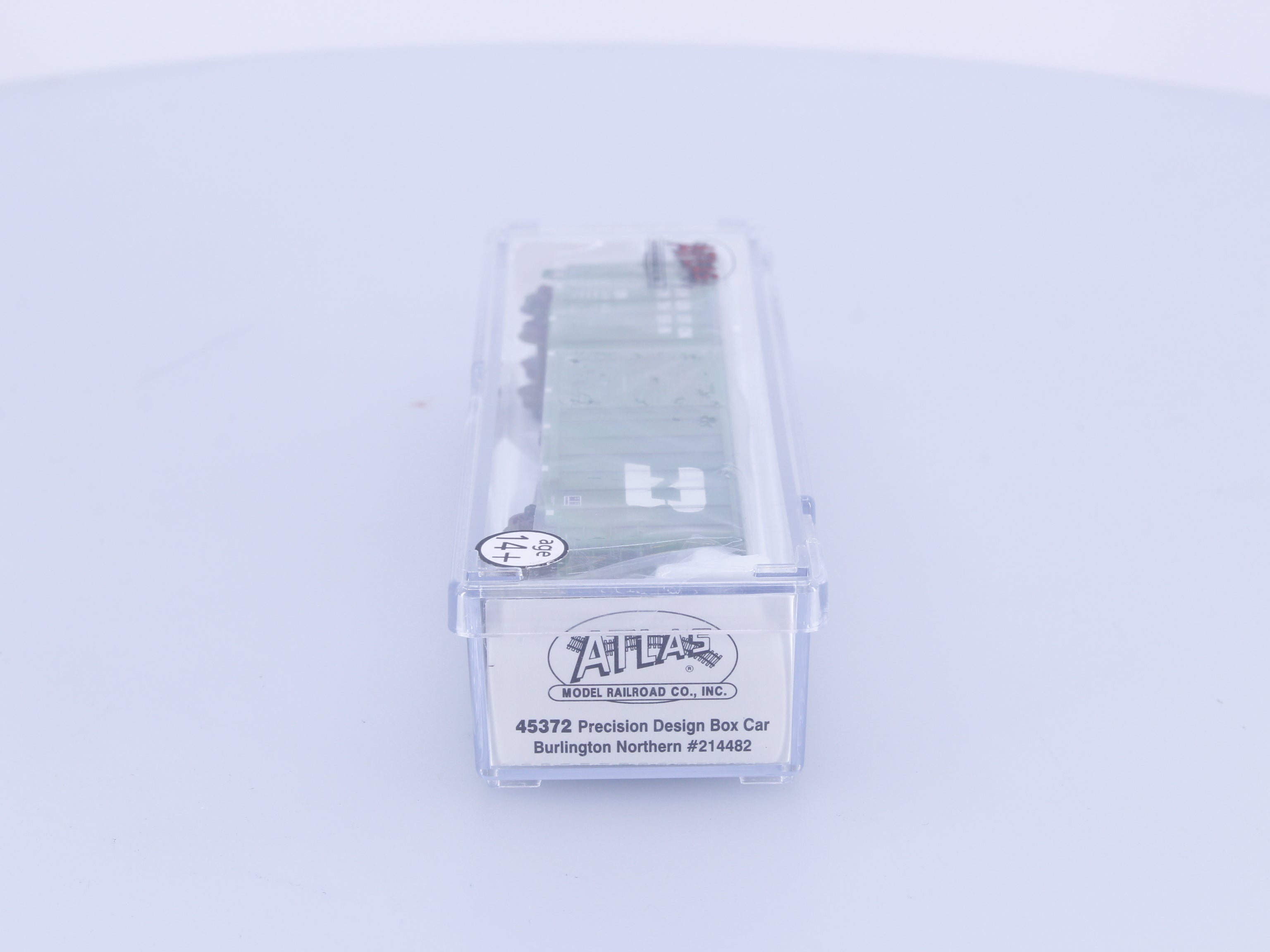 Atlas 45372 N Precision Design Box Car Burlington Northern (BN) 214482