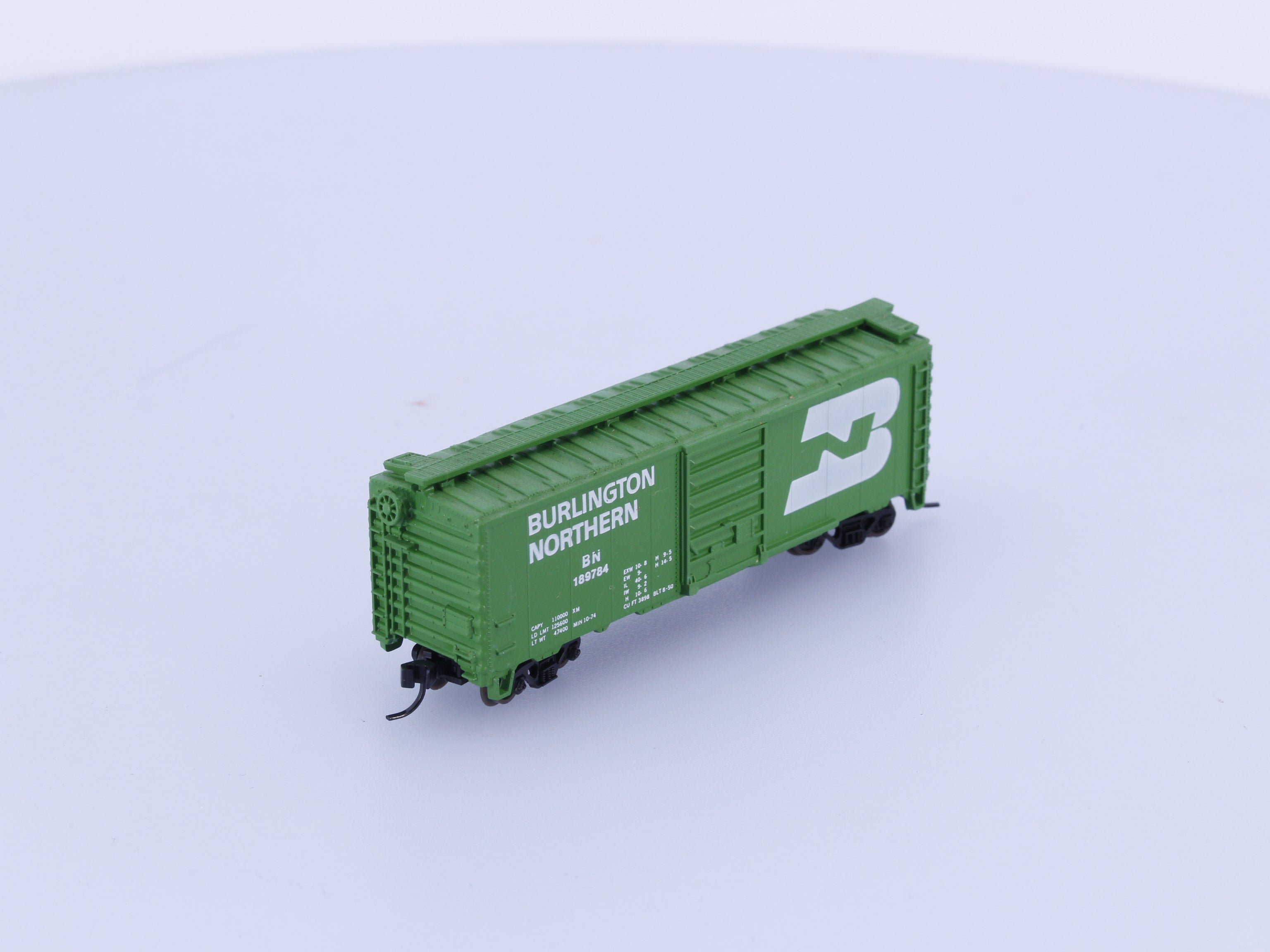 Atlas 3407-2.00 N 40' Box Car Burlington Northern (BN) 189784