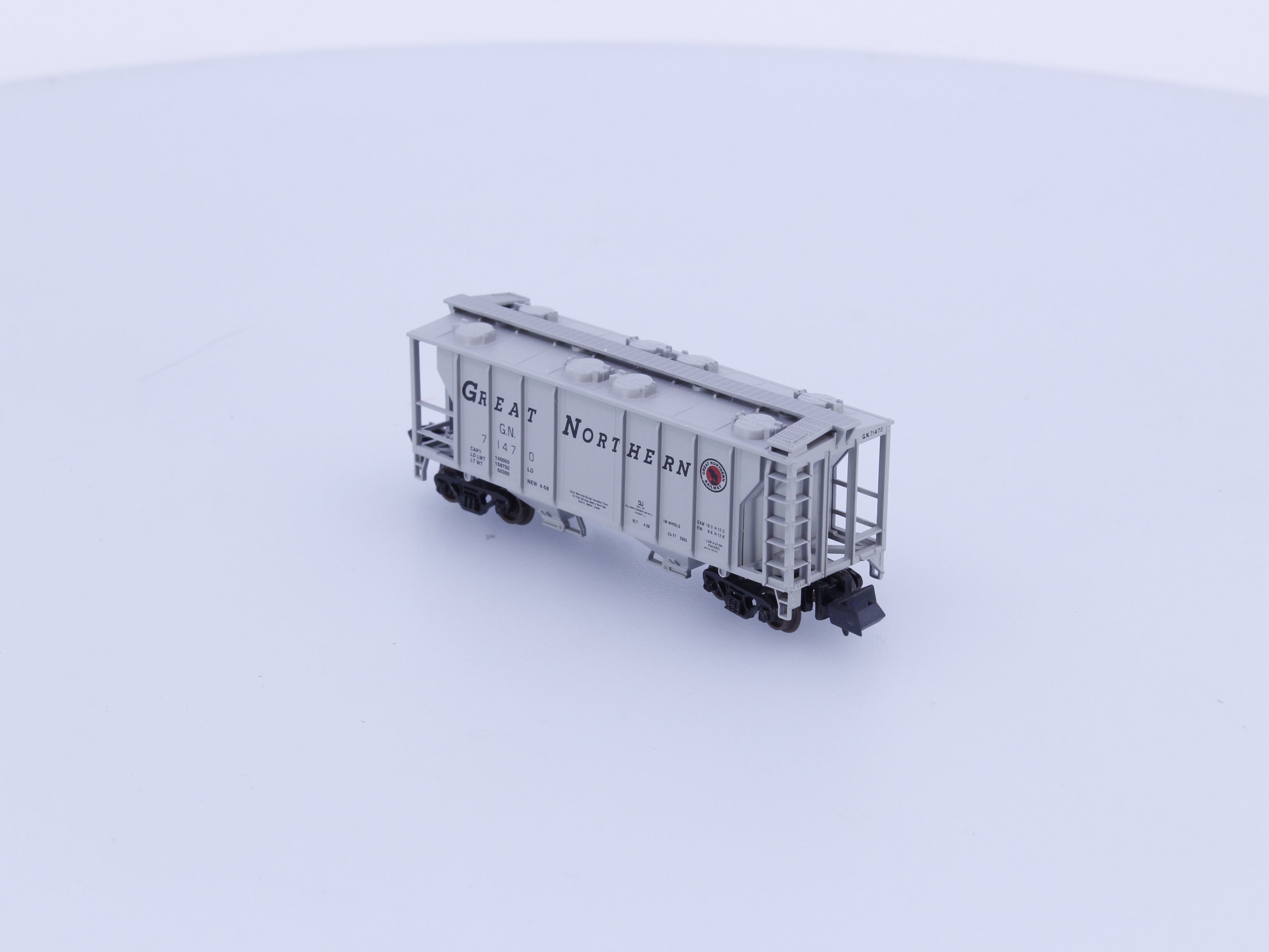 Atlas 3175 N PS-2 2 Bay Covered Hopper Car Great Northern (GN) 71470