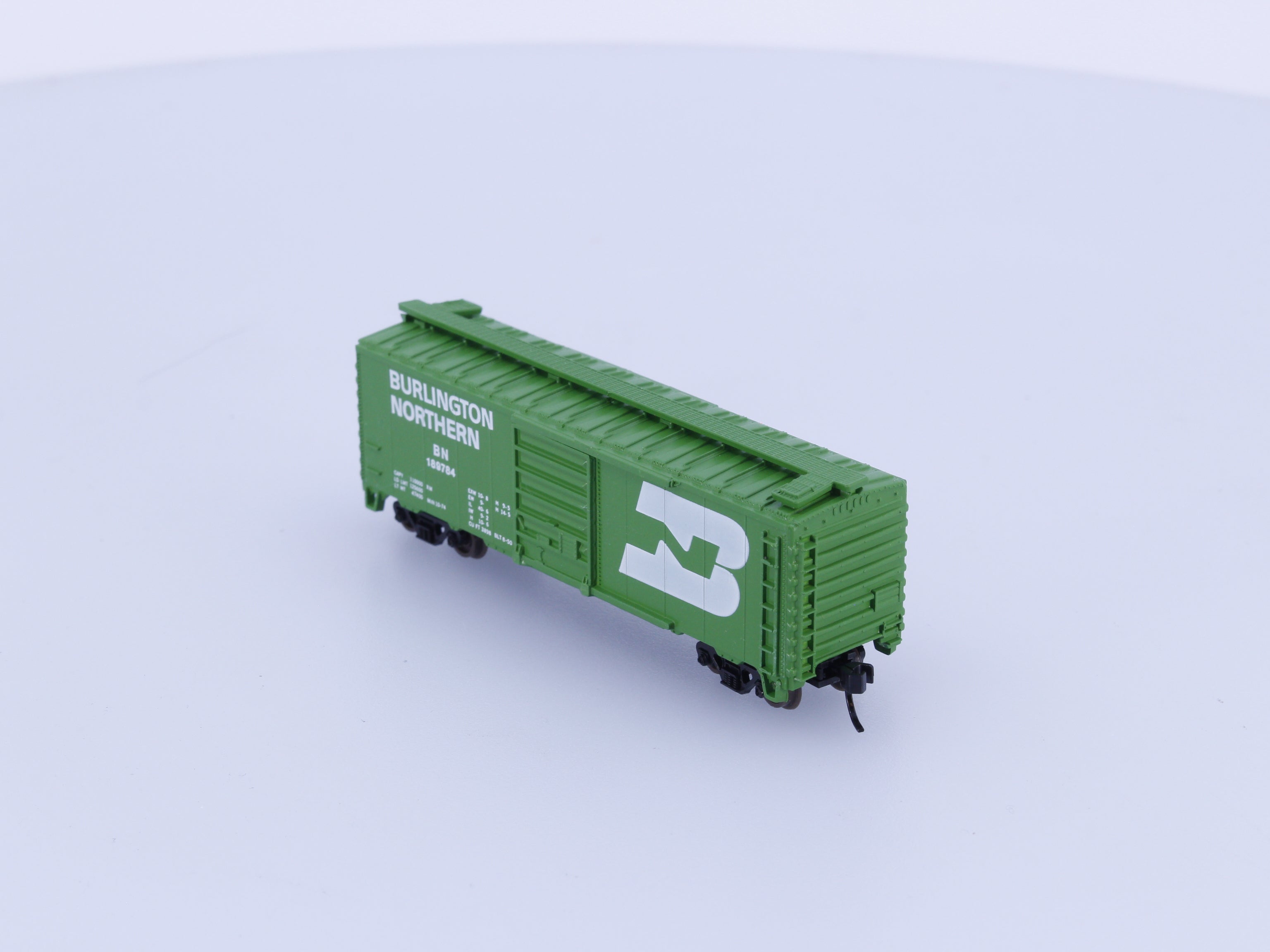 Atlas 3407-2.00 N 40' Standard Box Car Single Door Burlington Northern (BN) 189784