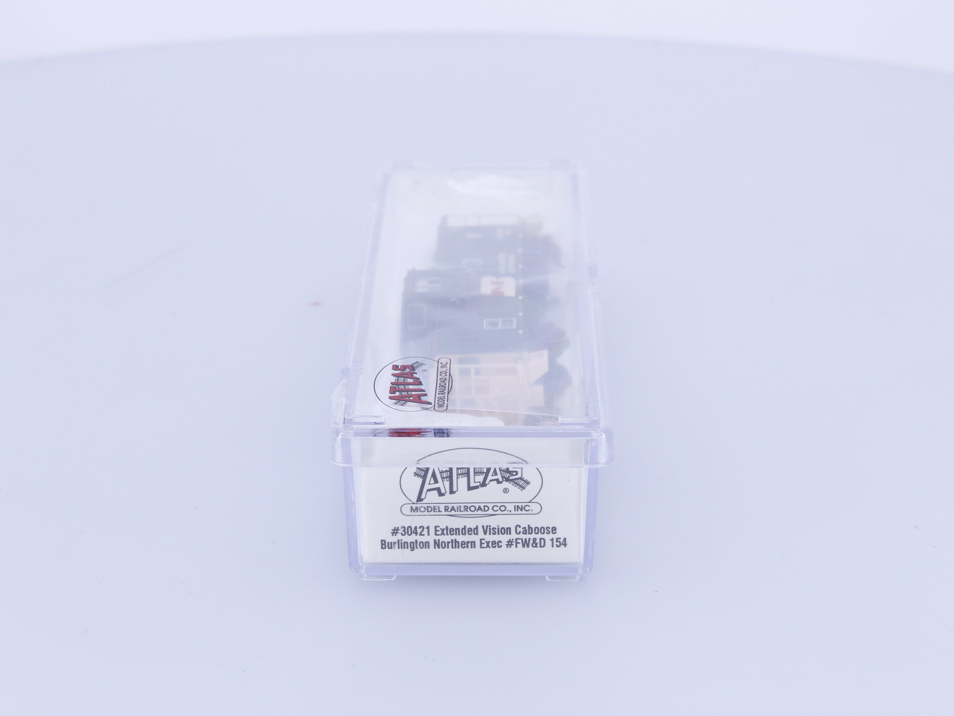 Atlas 30421 N Extended Vision Caboose Burlington Northern (BN) 154