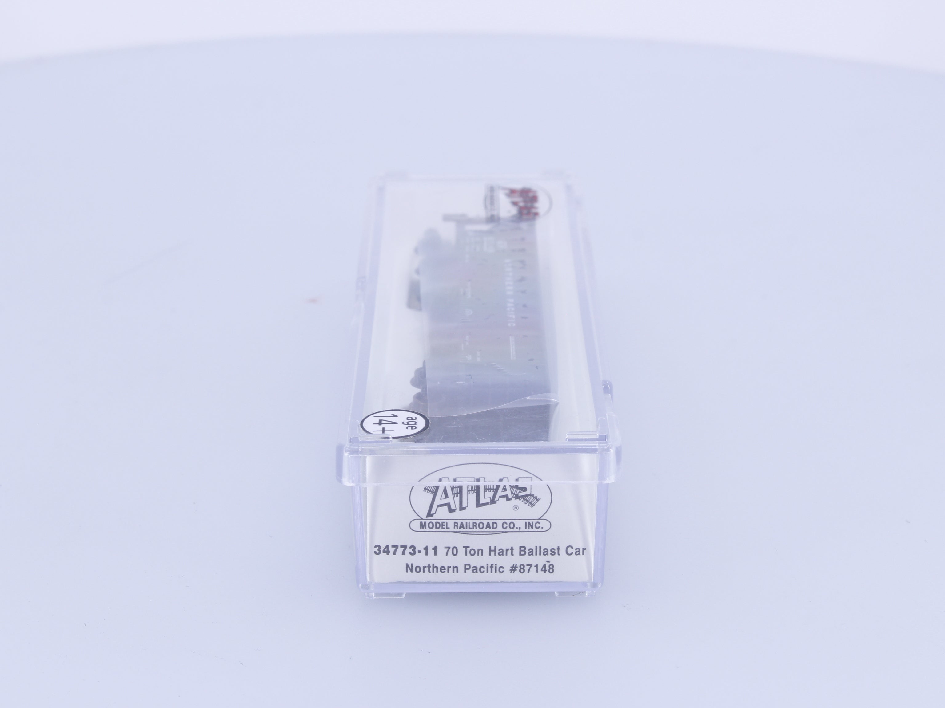 Atlas 34773-11 N 70 Ton Hart Ballast Car Northern Pacific (NP) 87148