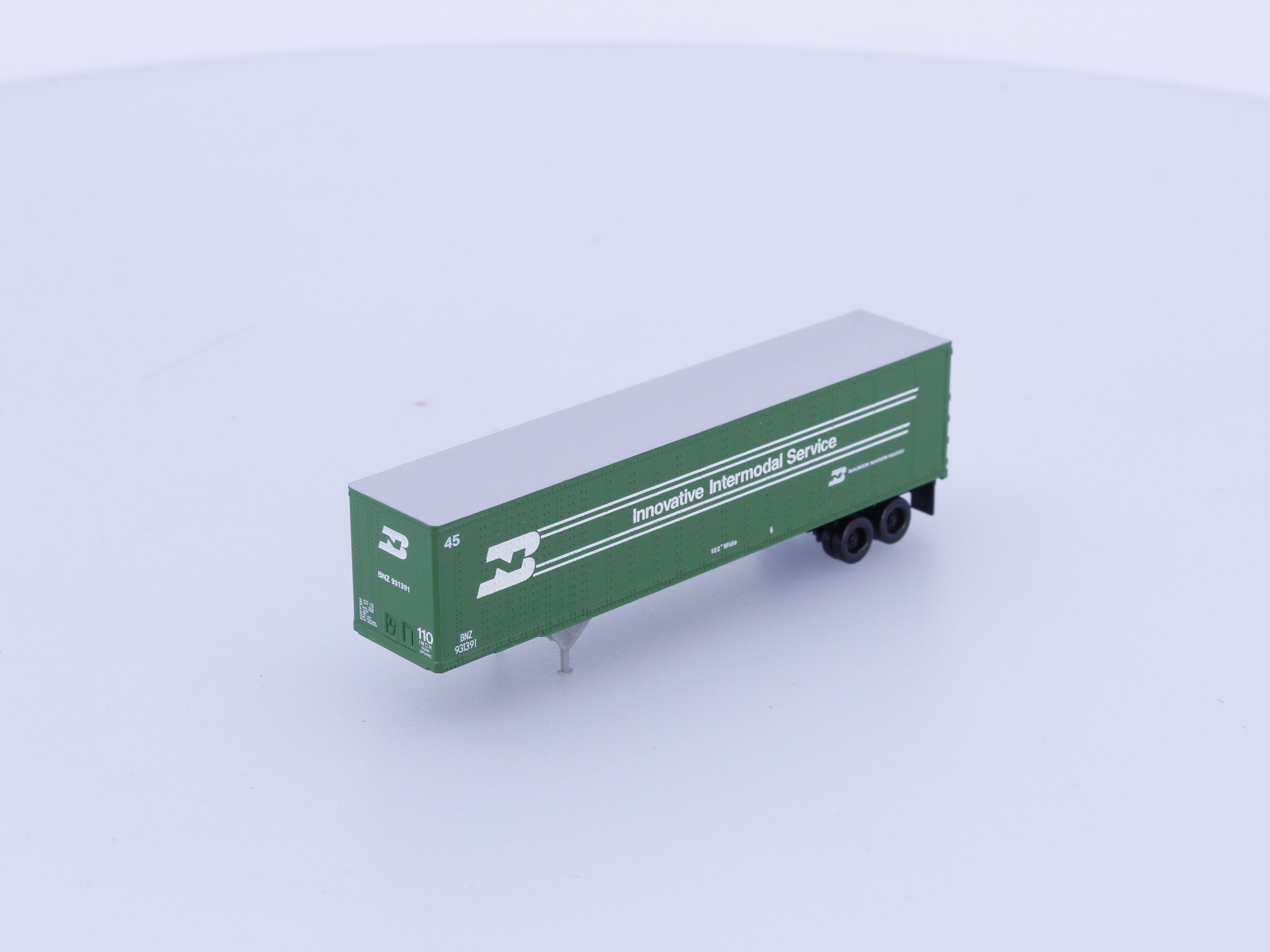 Atlas 29702 N Pines Semi Trailer Burlington Northern (BN) 931391 (#2)