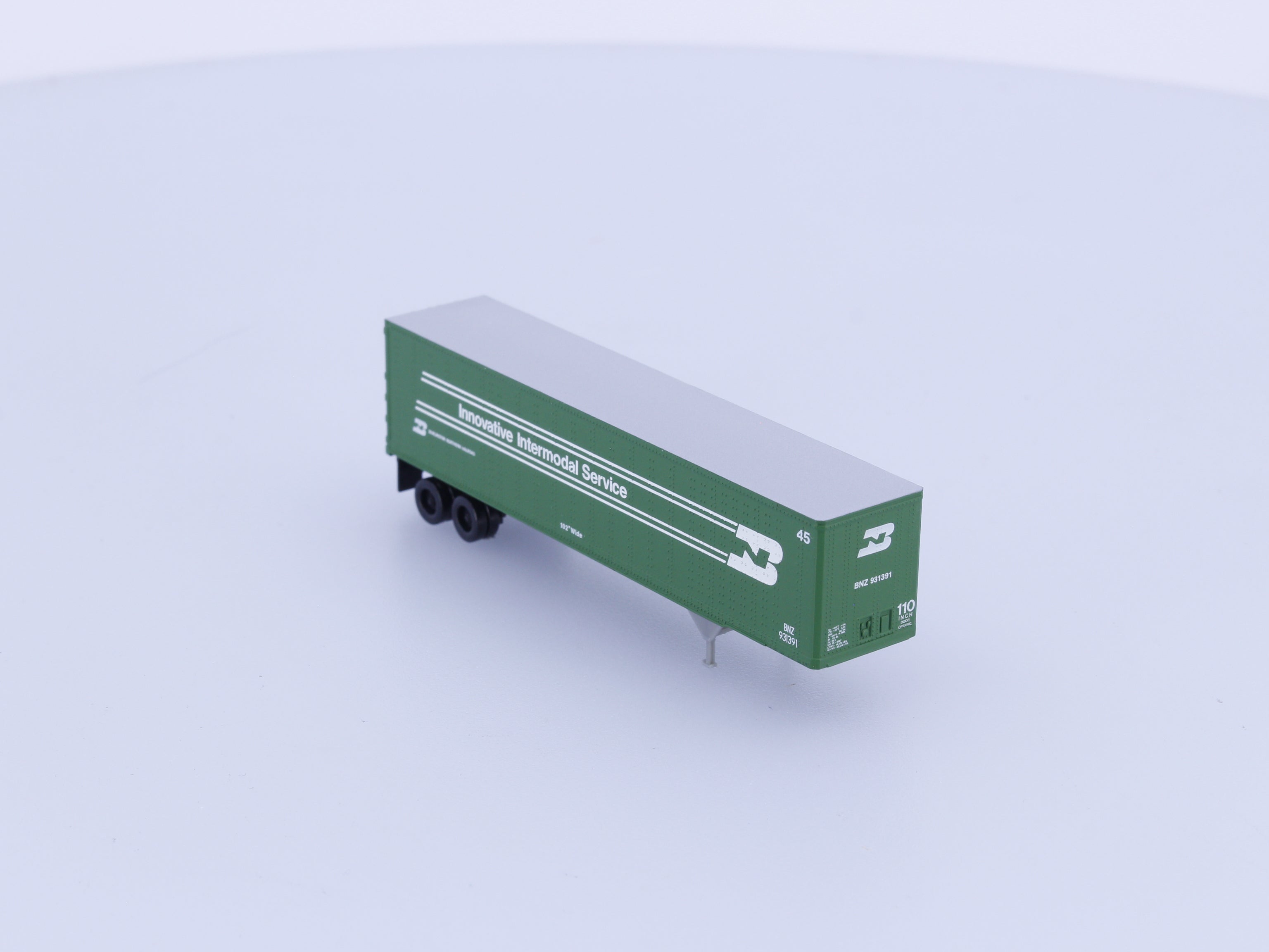 Atlas 29702 N Pines Semi Trailer Burlington Northern (BN) 931391 (#2)