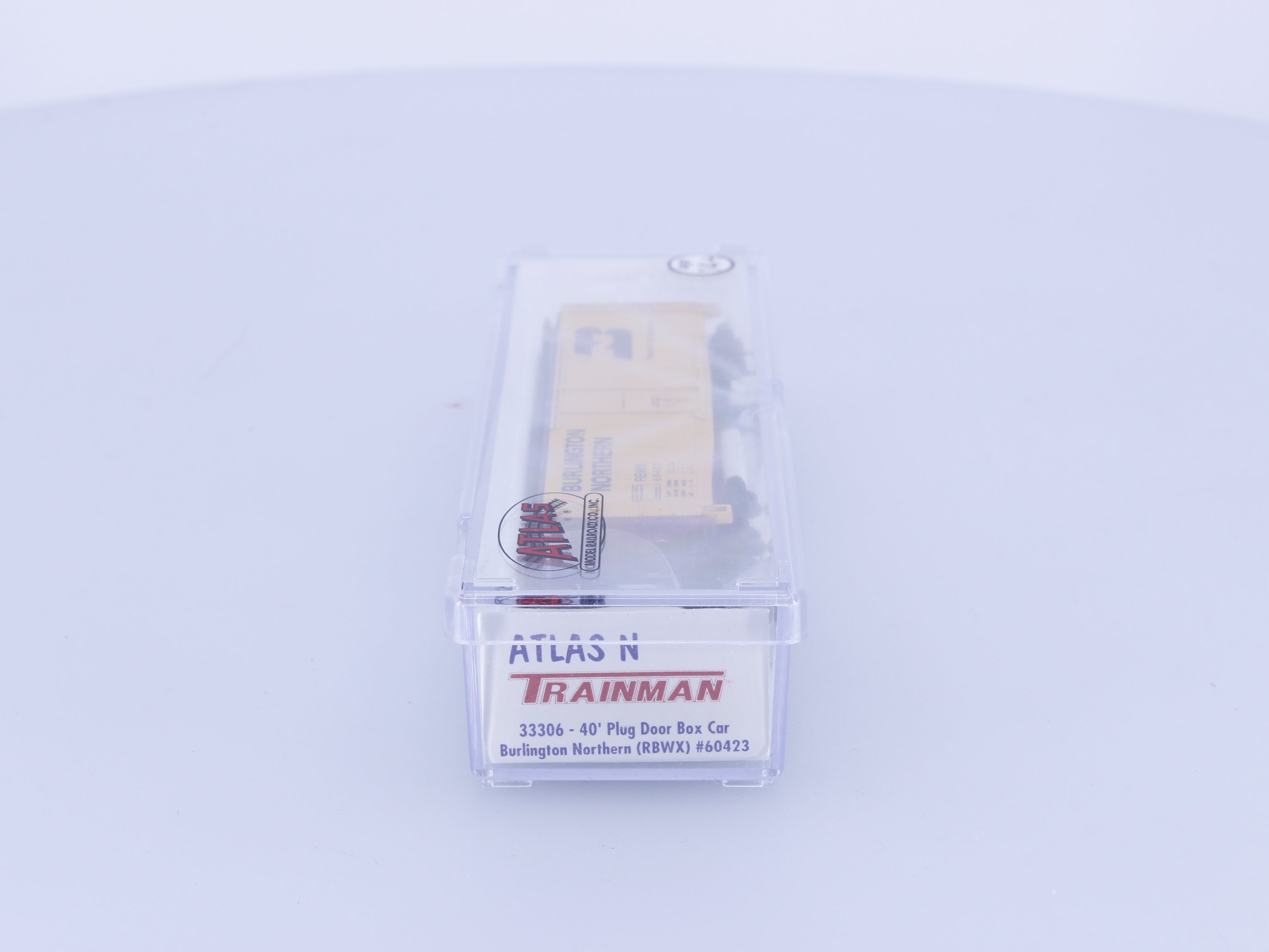 Atlas 33306 N 40' Plug Door Box Car Burlington Northern (BN) 60423