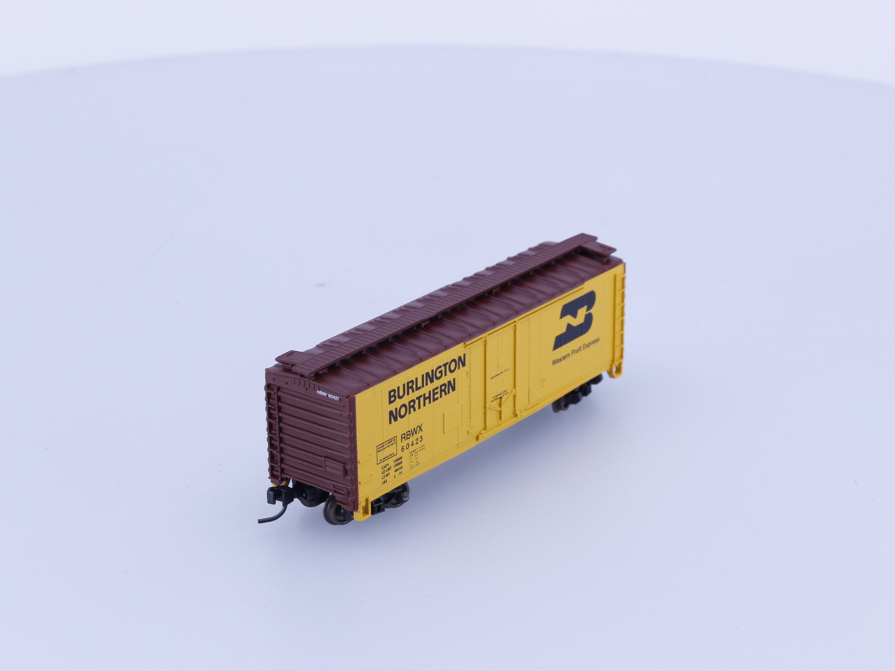 Atlas 33306 N 40' Plug Door Box Car Burlington Northern (BN) 60423