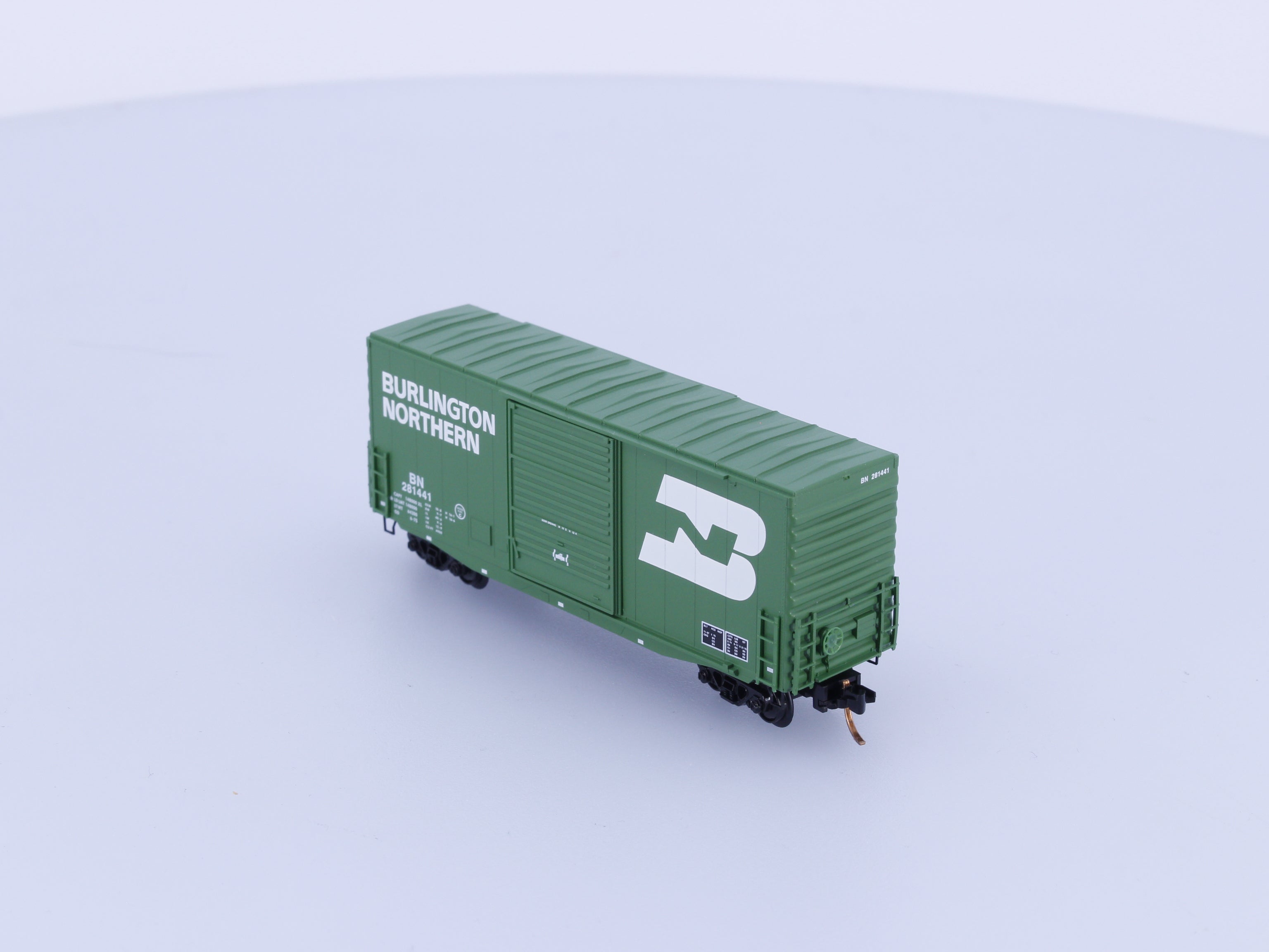 Micro Trains 10100090 N Boxcar, 40', Hi-Cube Burlington Northern (BN) 281441 (#1)