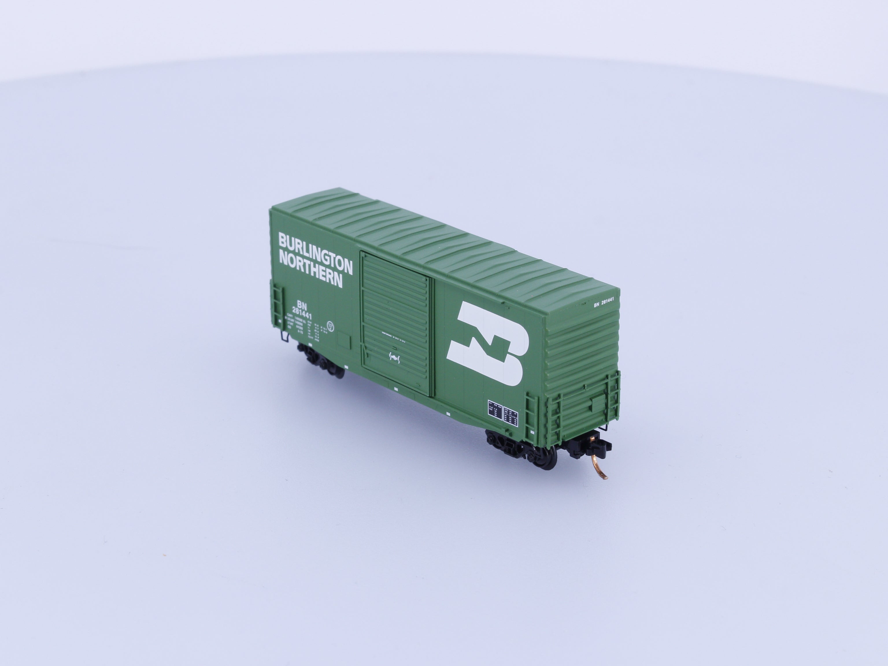 Micro Trains 10100090 N Boxcar, 40', Hi-Cube Burlington Northern (BN) 281441 (#2)