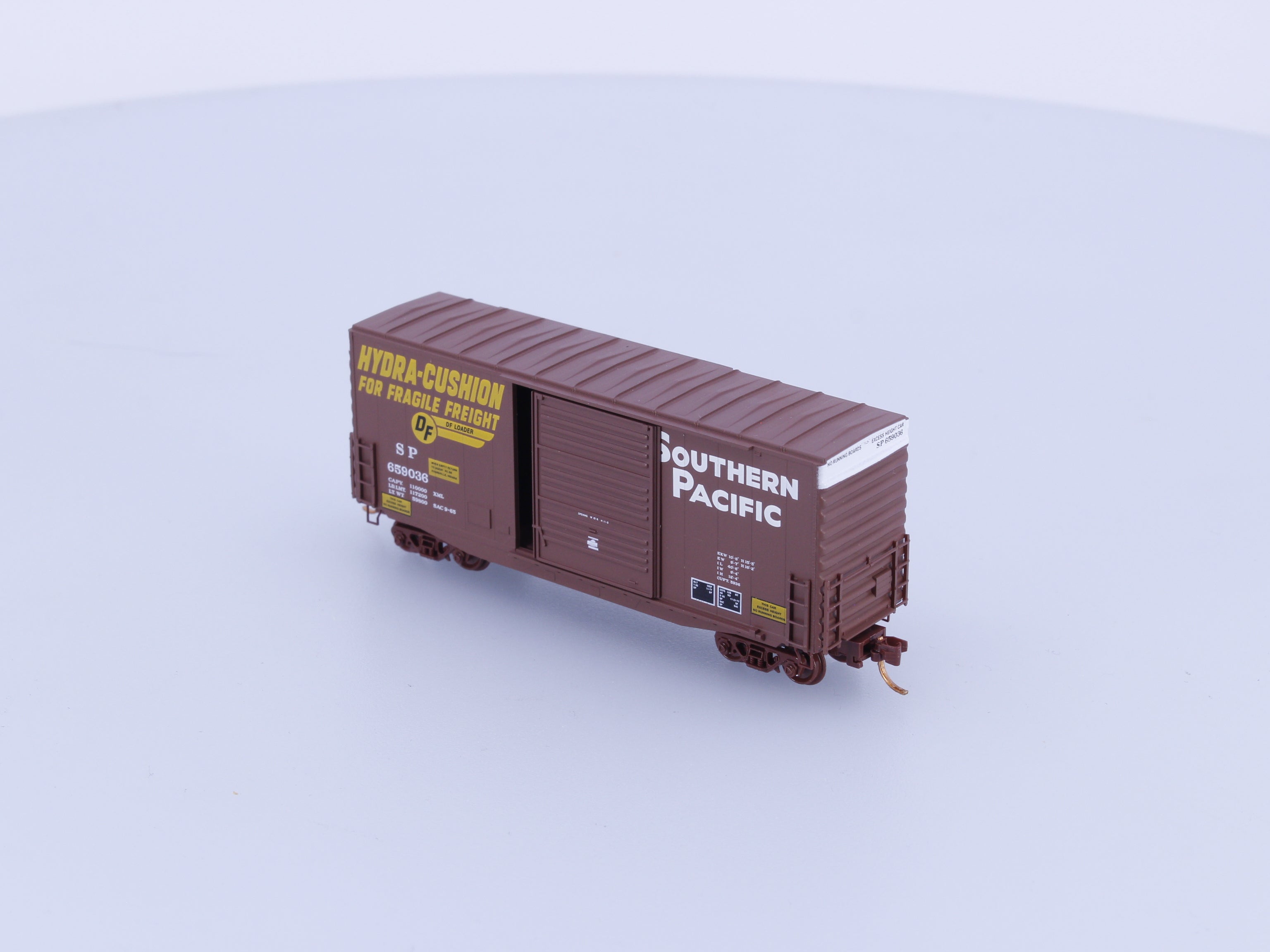 Micro Trains 10100060 N Boxcar, 40', Hi-Cube Southern Pacific (SP) 659036