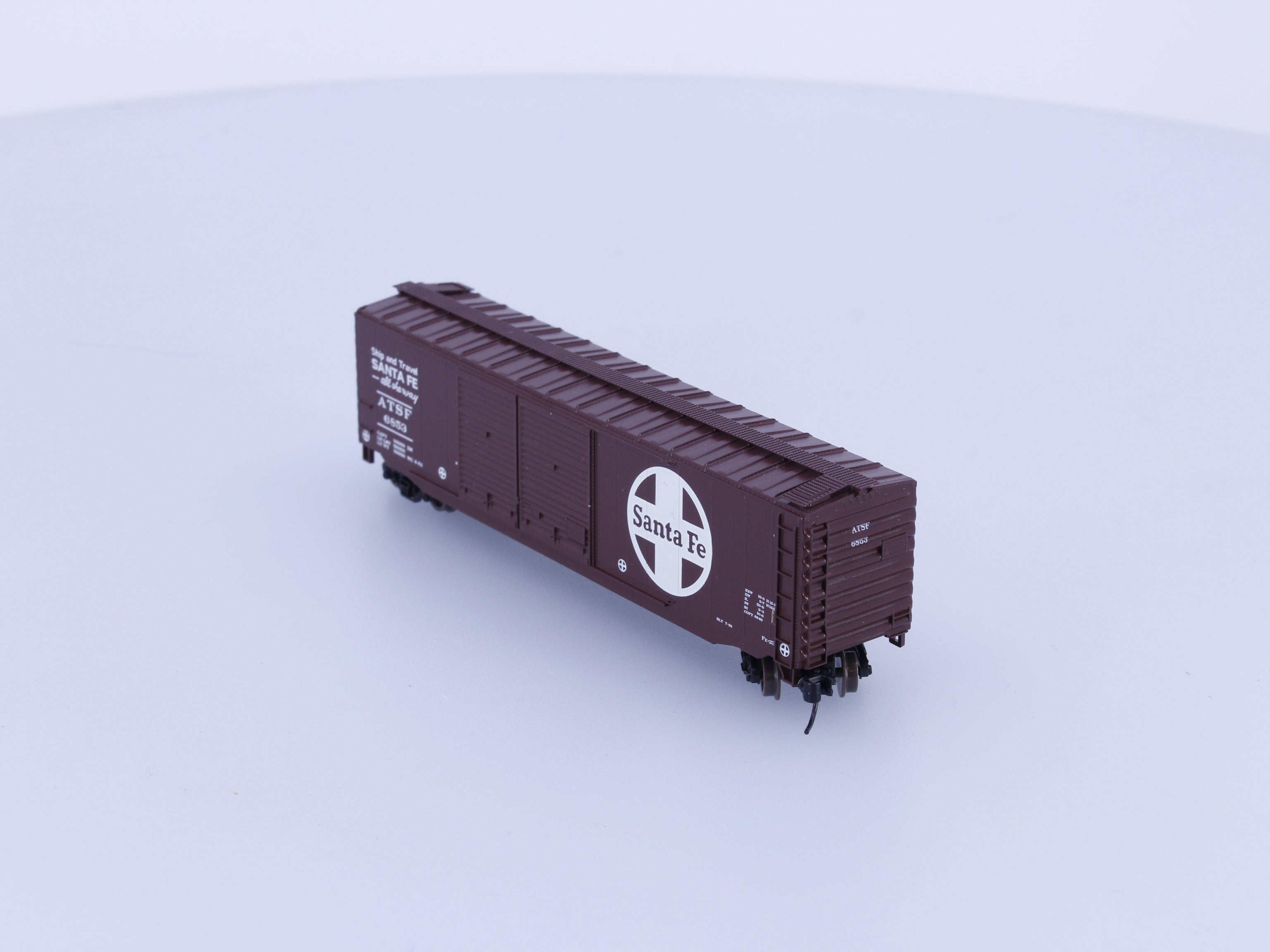 Athearn 14188 N 50' PS-1 Box Car Double Door Santa Fe (SF) 6853