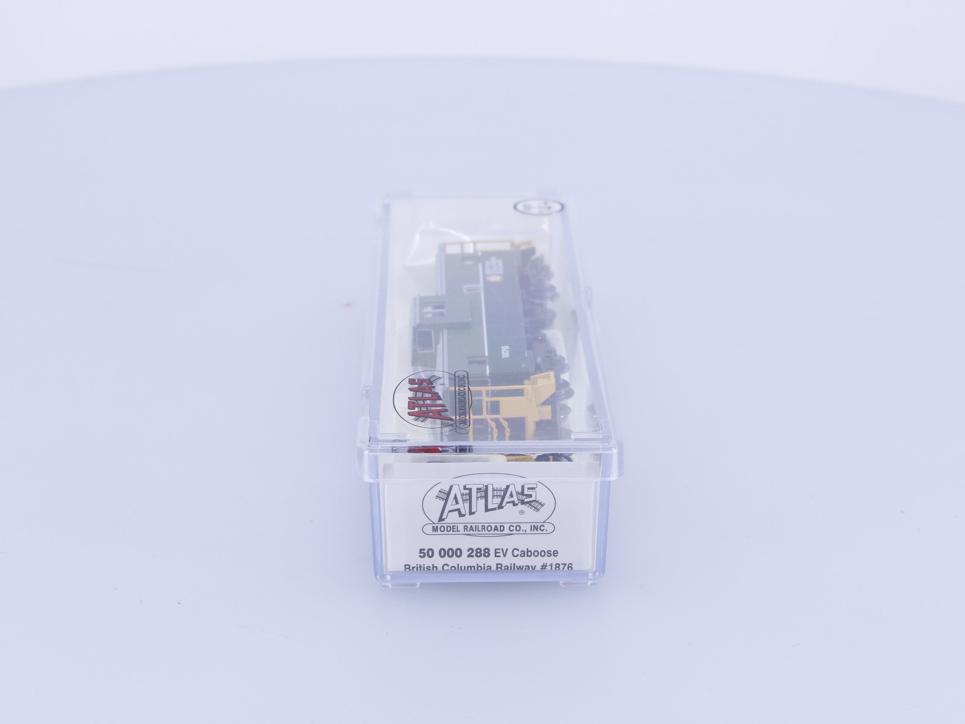 Atlas 50000288 N Extended Vision Caboose BC Rail (BCOL) 1876