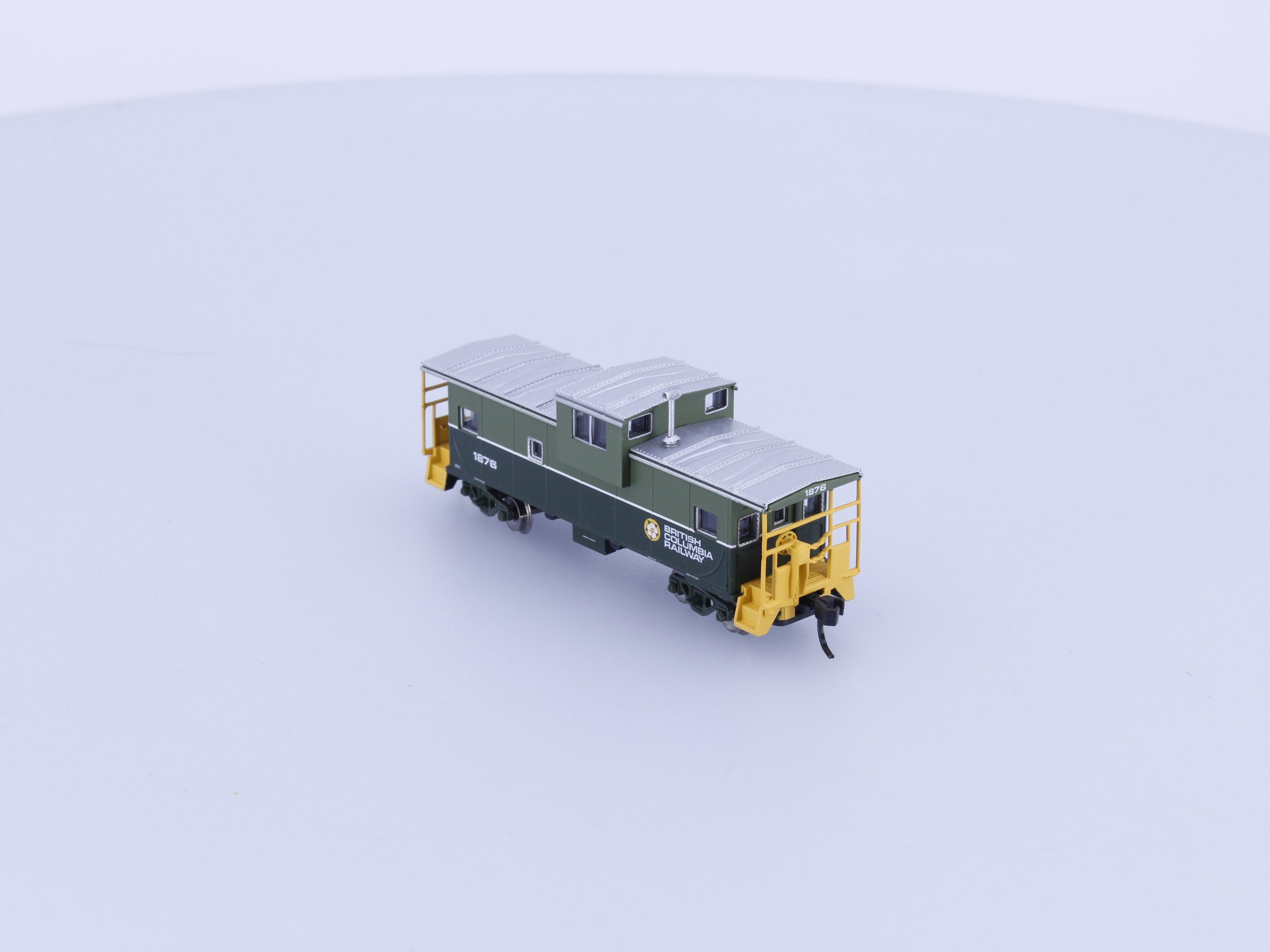 Atlas 50000288 N Extended Vision Caboose BC Rail (BCOL) 1876