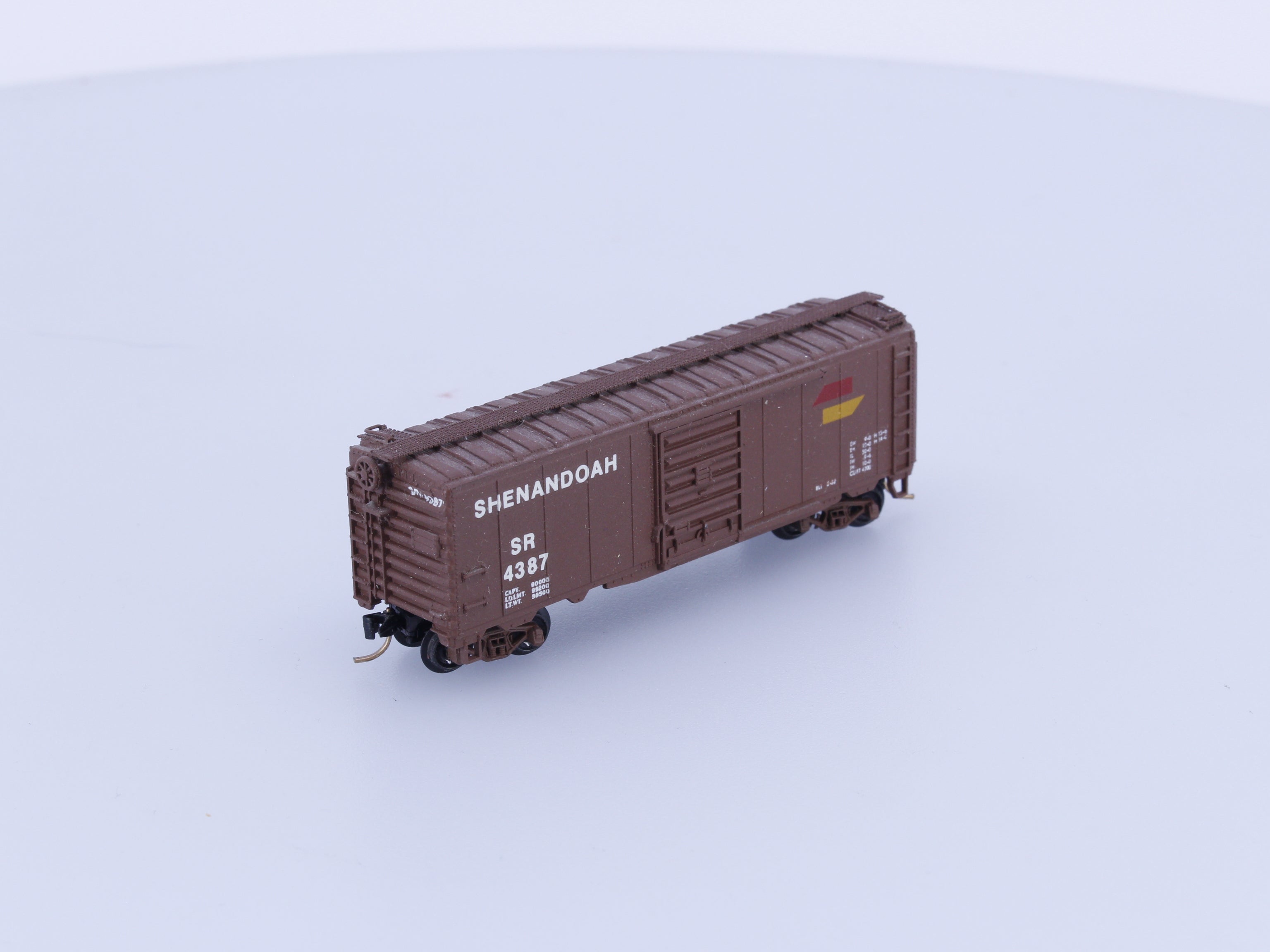 Atlas 3401 N 40' Box Car Atlantic Coast Line (ACL) Painted Shenandoah (SR) 4387