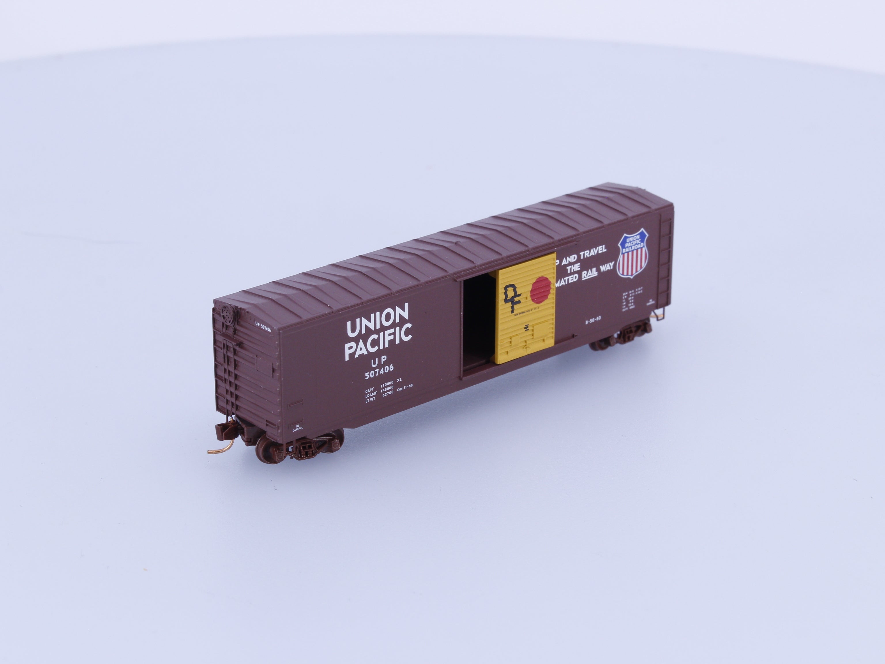 Micro Trains 07700050 N Boxcar, 50', PS-1 Union Pacific (UP) 507406