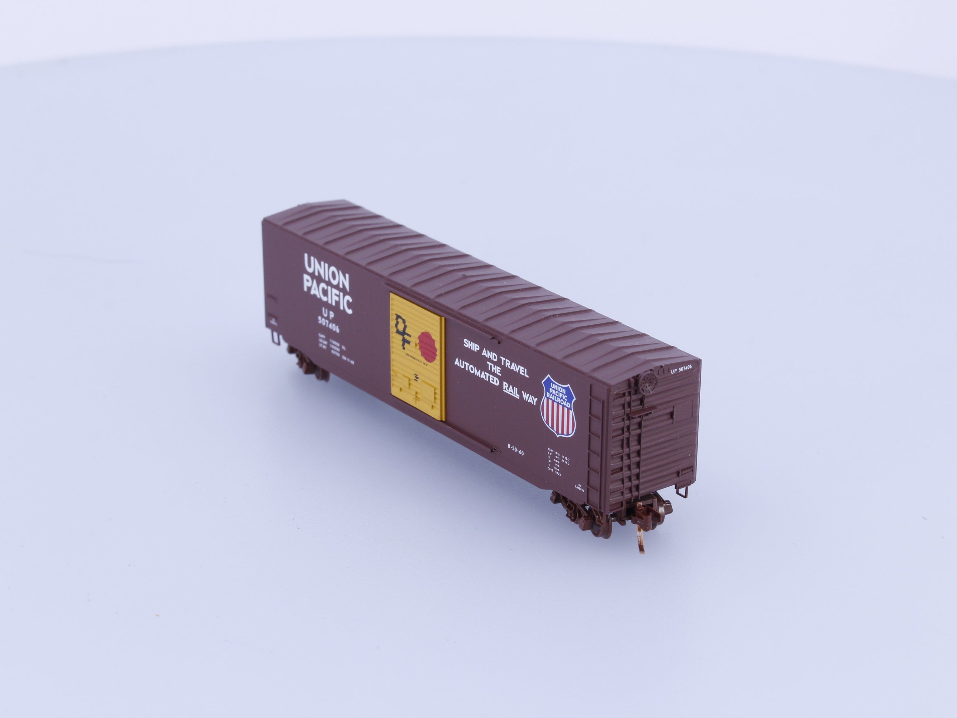 Micro Trains 07700050 N Boxcar, 50', PS-1 Union Pacific (UP) 507406