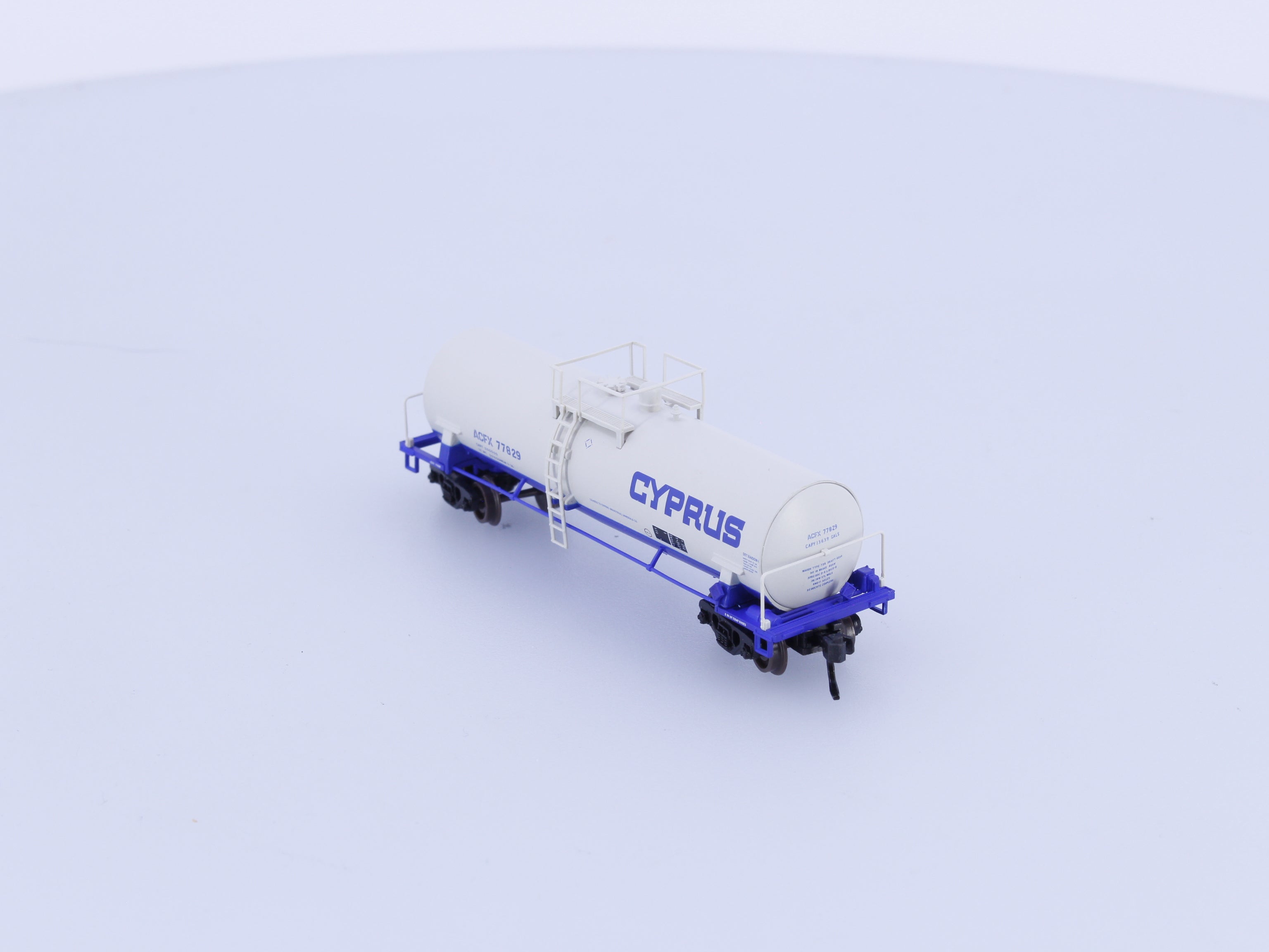 Atlas 34921 N Kaolin Tank Car Cyprus American Car and Foundry (ACF/ACFX) 77829