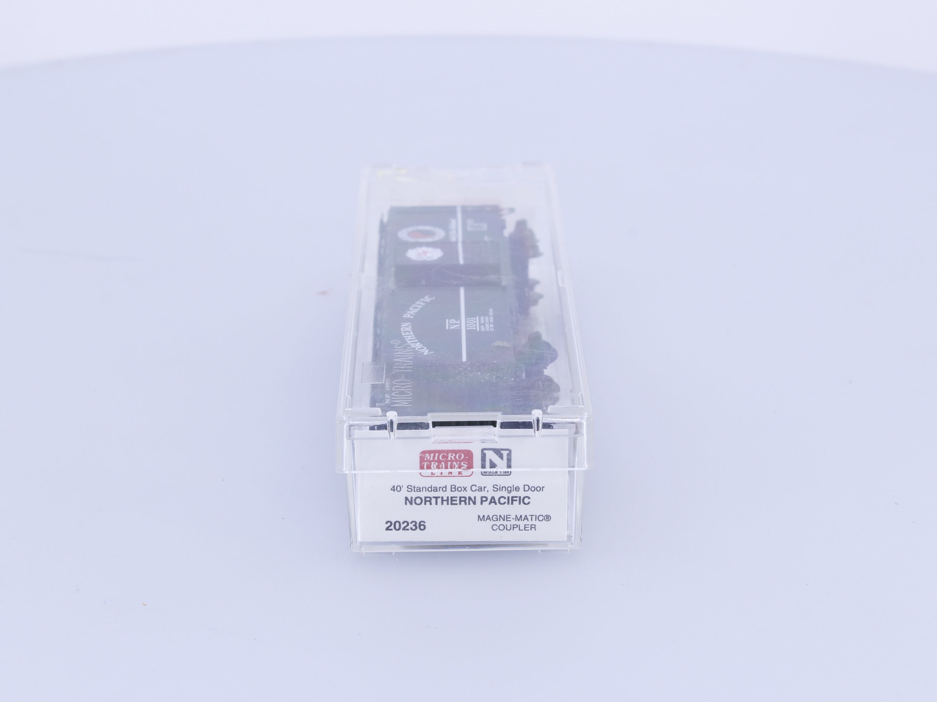 Micro Trains 20236 N Boxcar, 40', PS-1 Northern Pacific (NP) 1001 (#2)