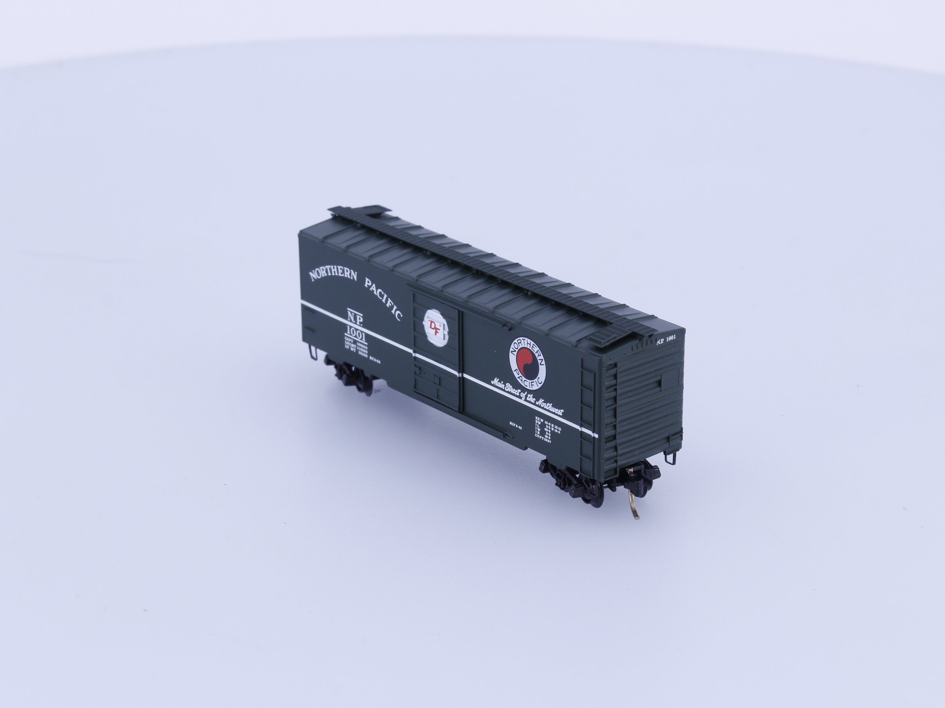 Micro Trains 20236 N Boxcar, 40', PS-1 Northern Pacific (NP) 1001 (#2)
