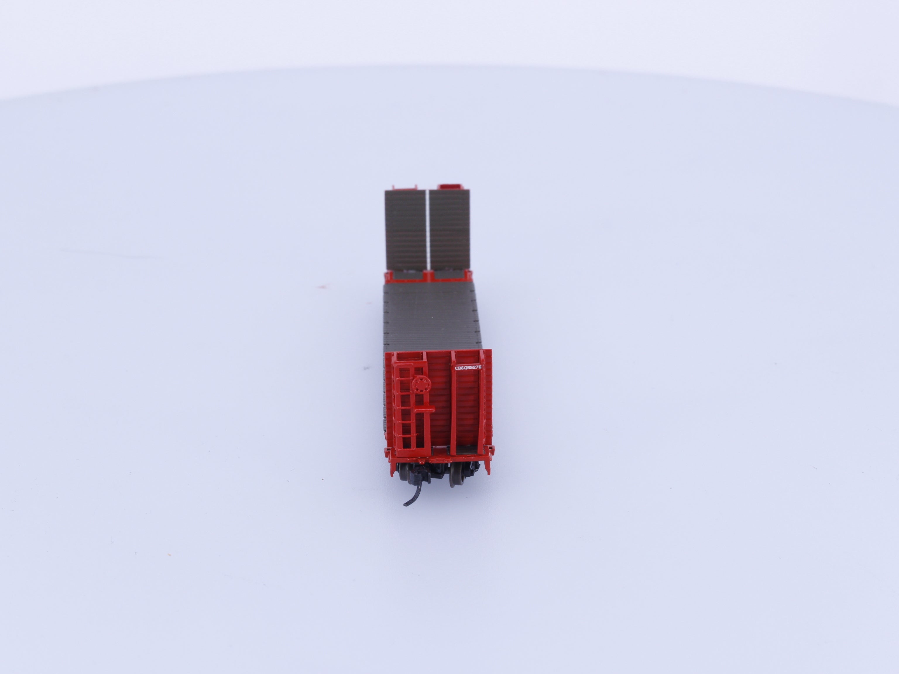 Athearn 10873 N 53' Bulkhead Flat Chicago Burlington and Quincey (CBQ) 95276