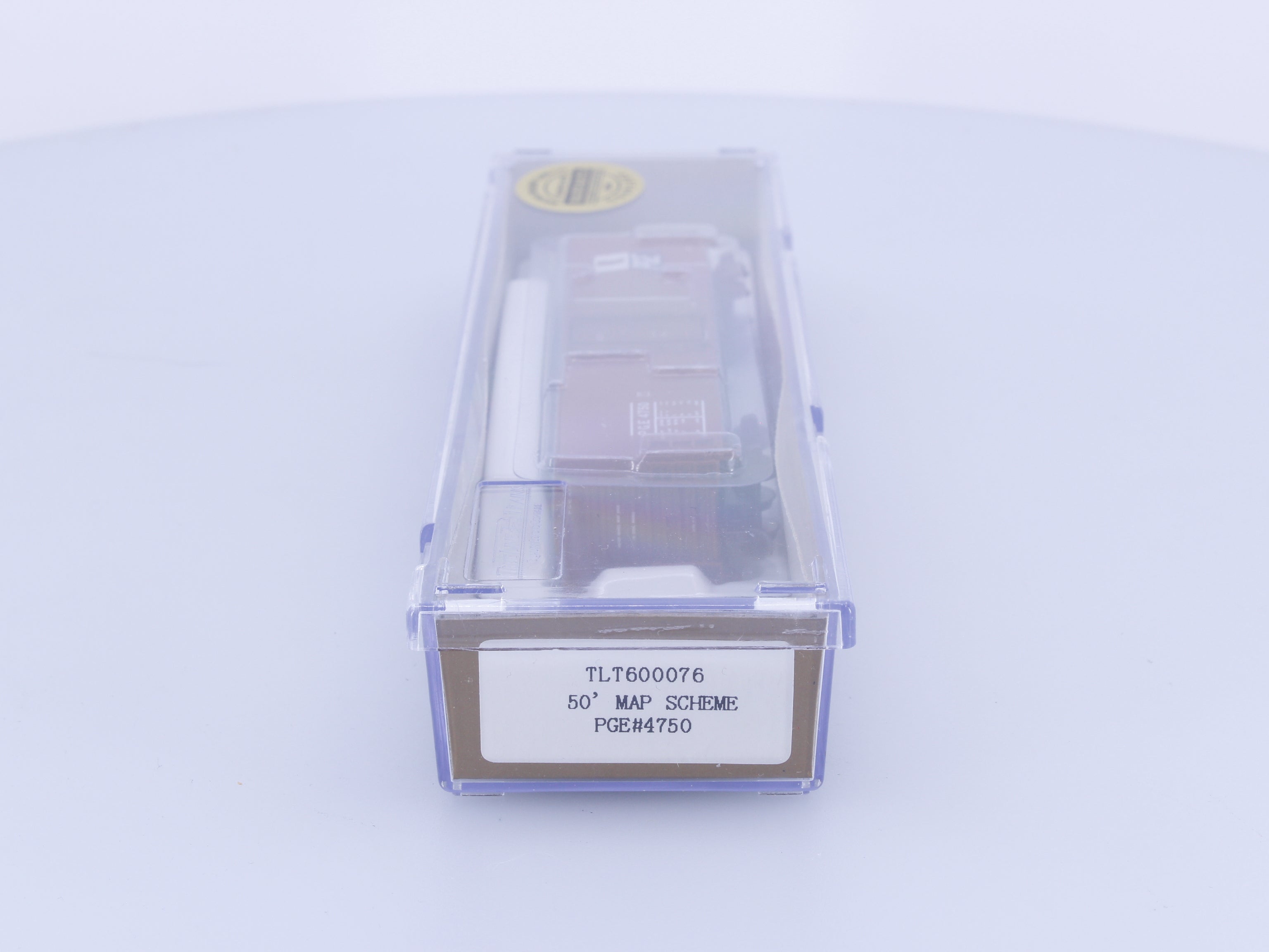 Trueline Trains TLT600076 N 50' Map Scheme Box Car Pacific Great Eastern (PGE) 4750 (#2)