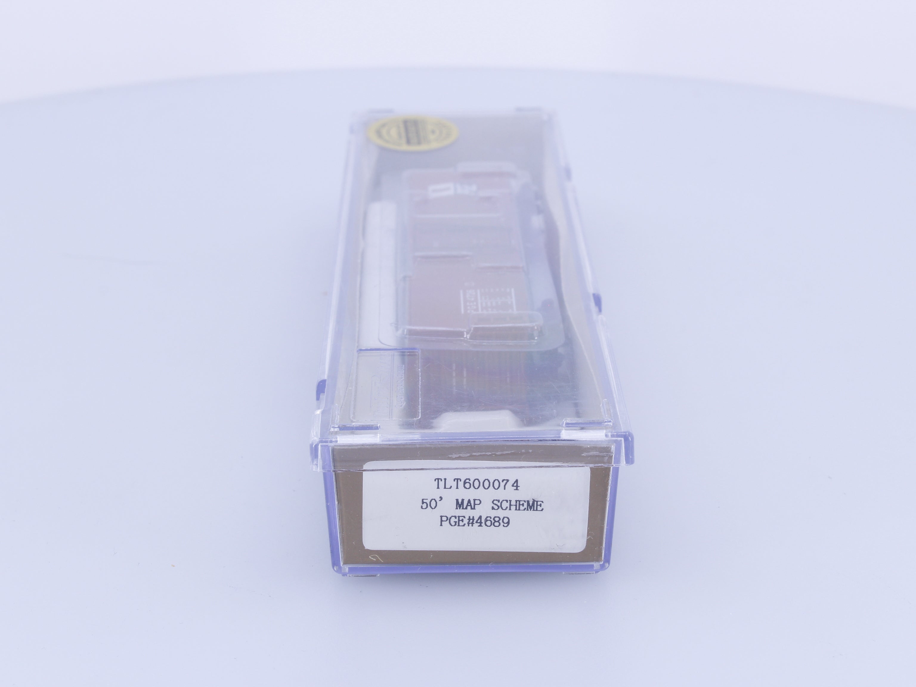 Trueline Trains TLT600074 N 50' Map Scheme Box Car Pacific Great Eastern (PGE) 4689